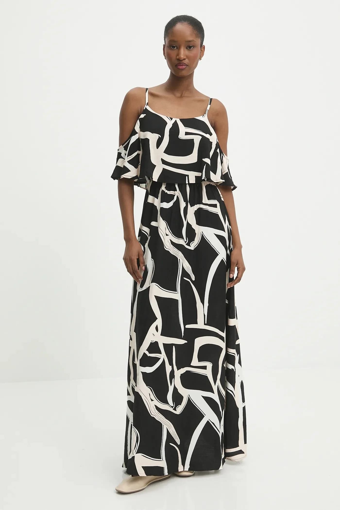 Льняное платье - фото 2