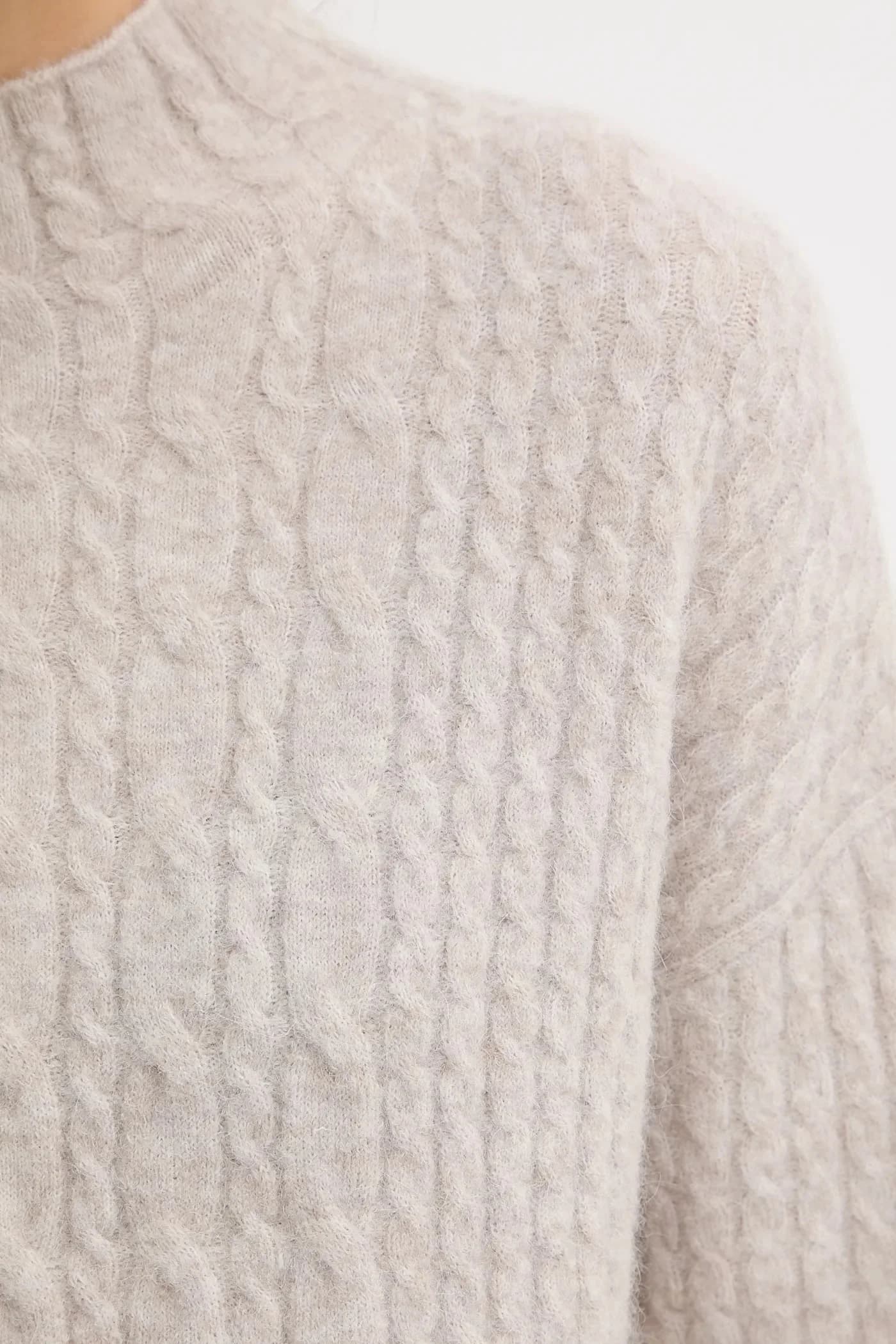 Свитер с альпакой - фото 4