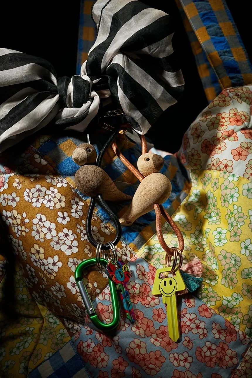 Брелок «Птица» Серебряный 6 см - фото 4