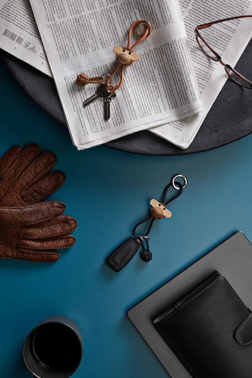 Брелок Monkey Gold 5 см - фото 5