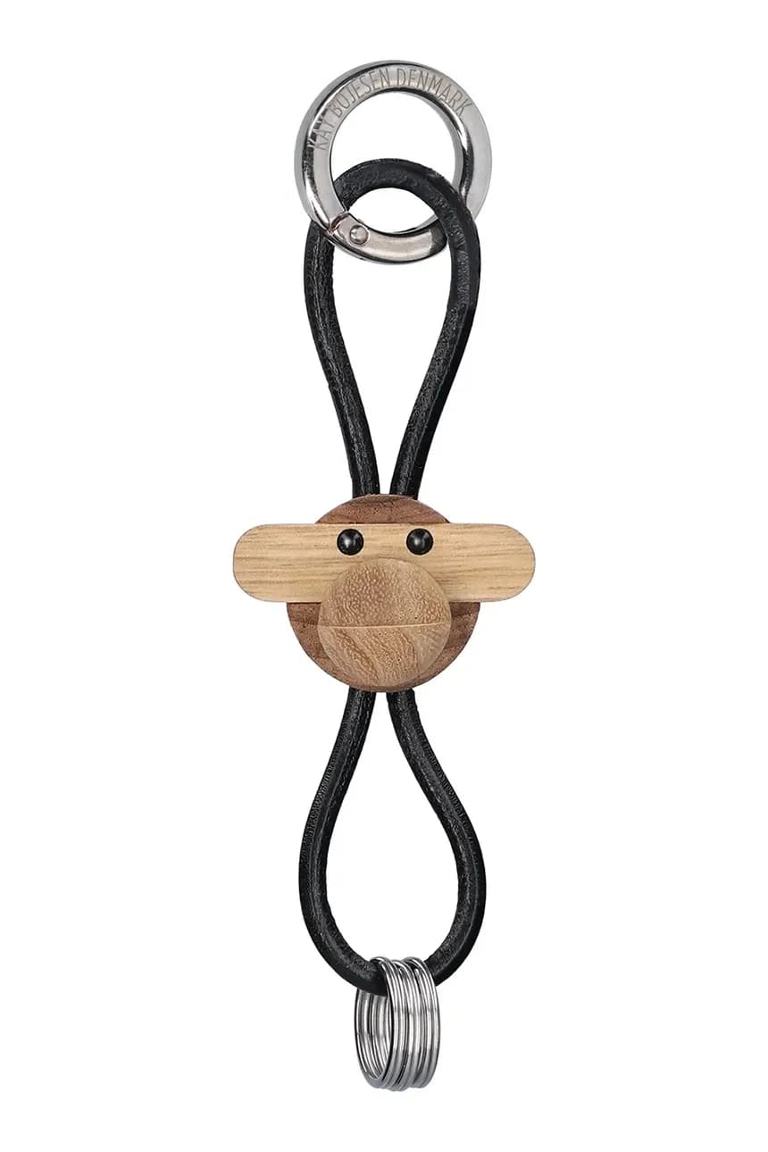 Серебряный брелок Обезьяна 5 см