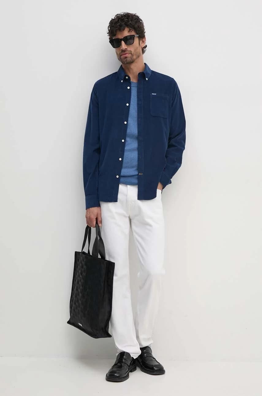 Хлопковая рубашка - фото 3