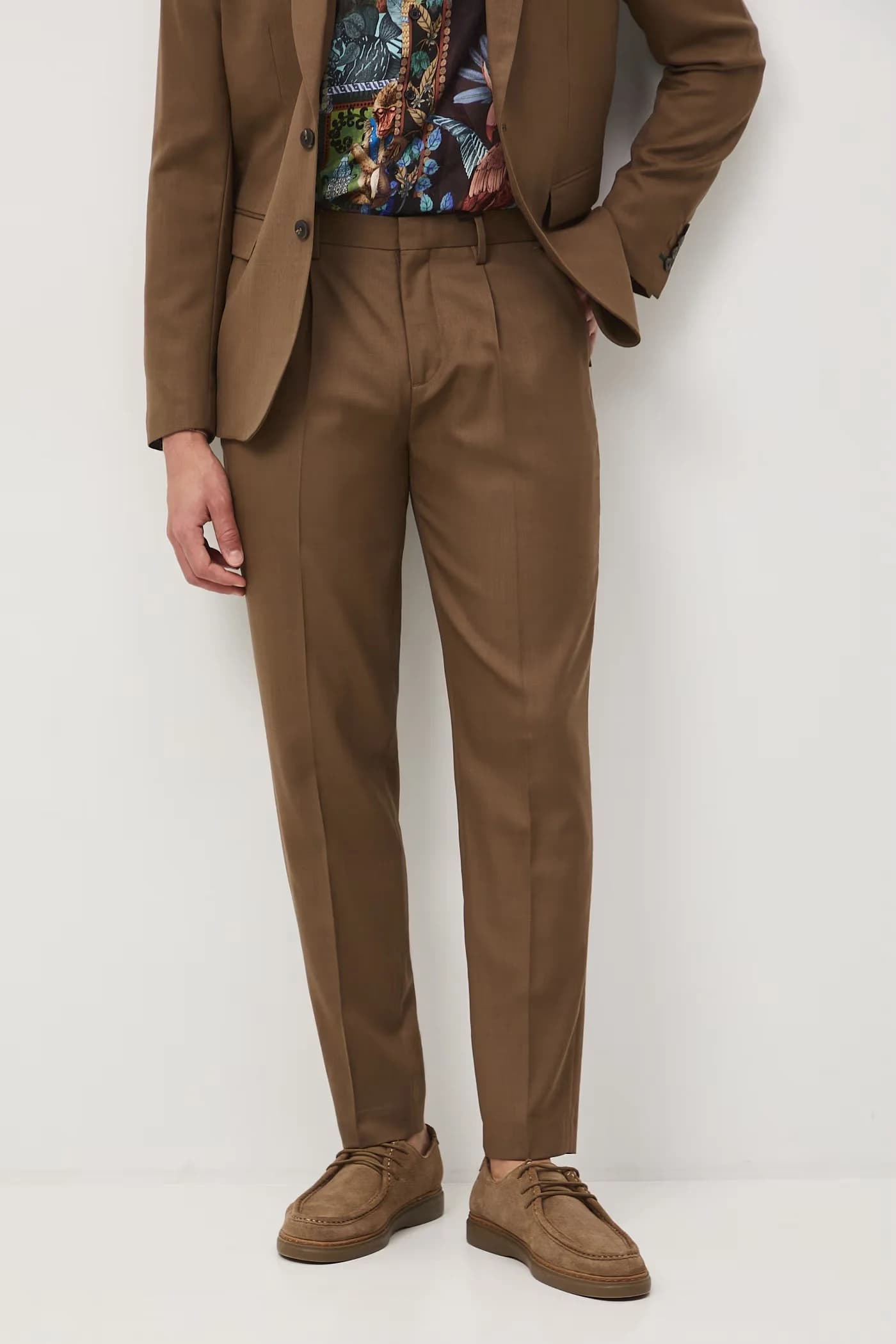 Мужские шерстяные брюки чинос - фото 2