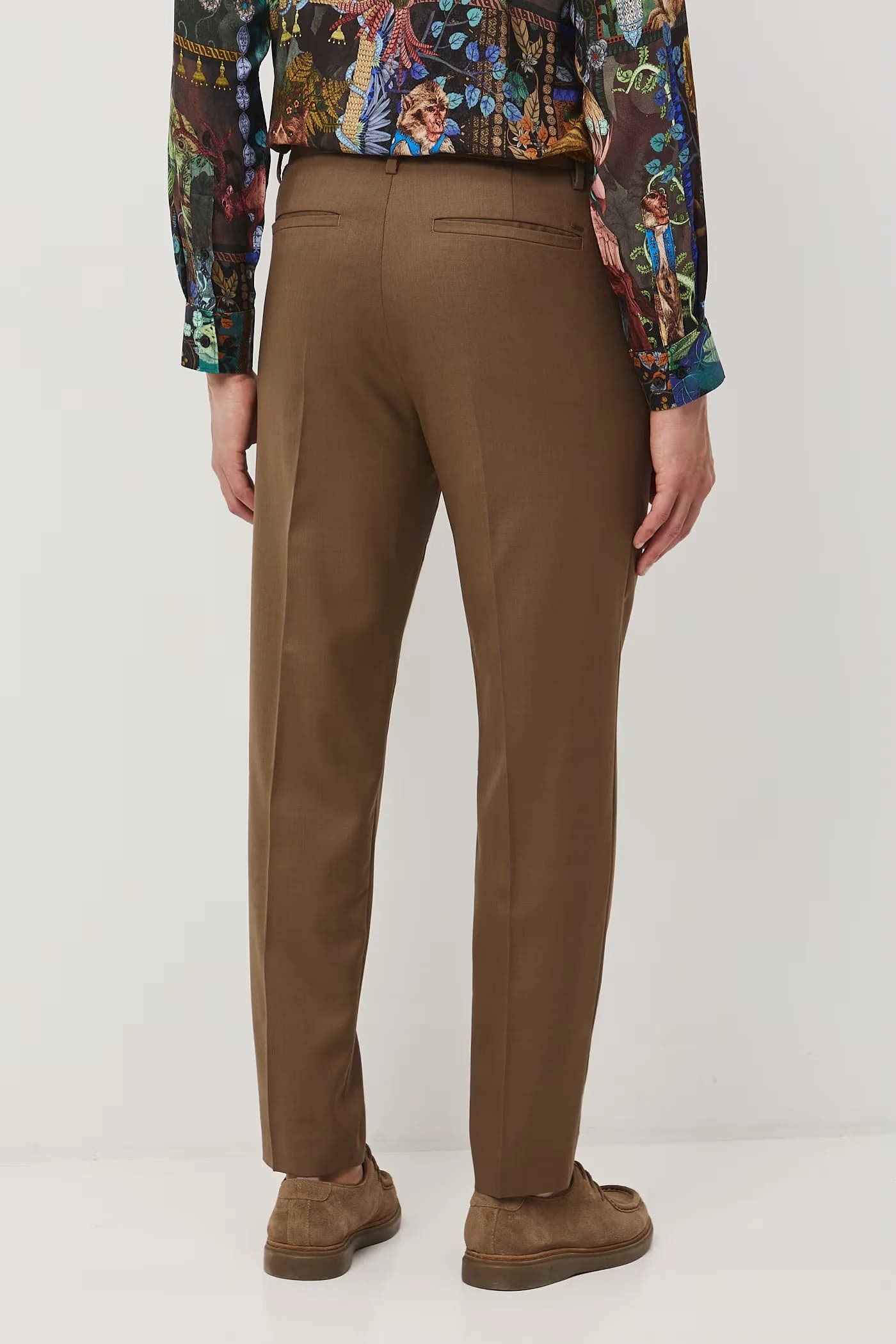 Мужские шерстяные брюки чинос - фото 3