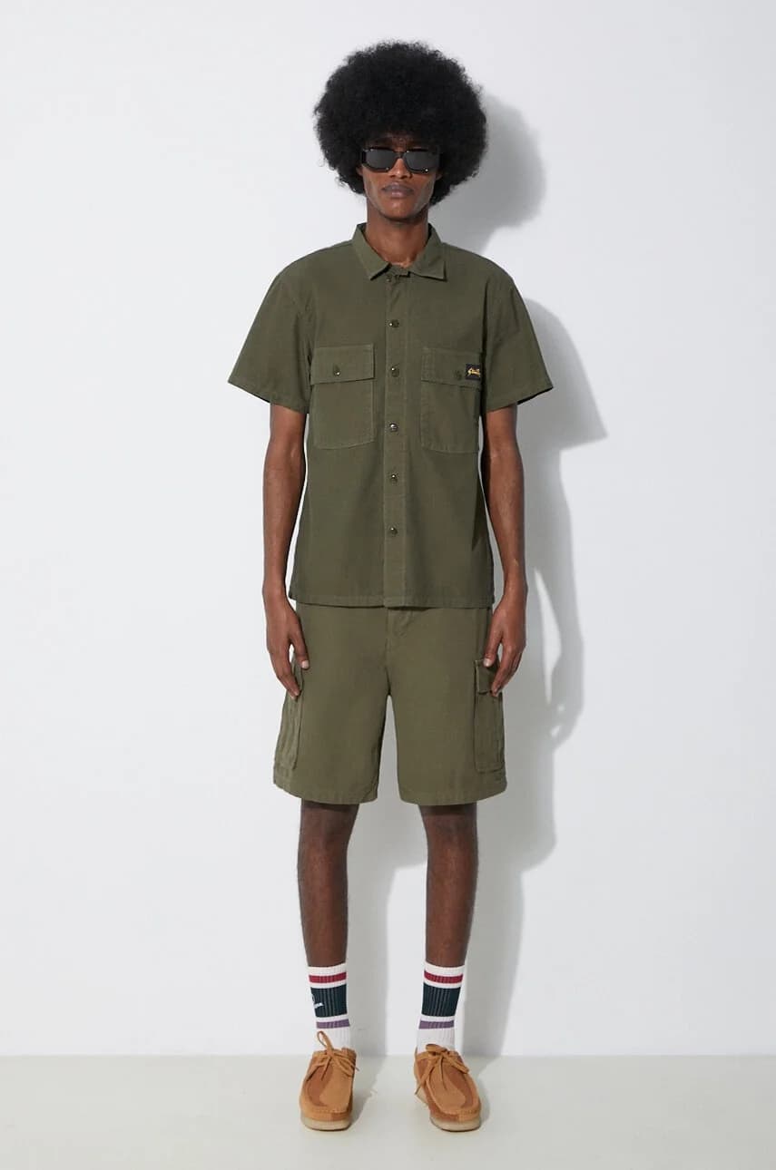 Хлопковые шорты карго - фото 2