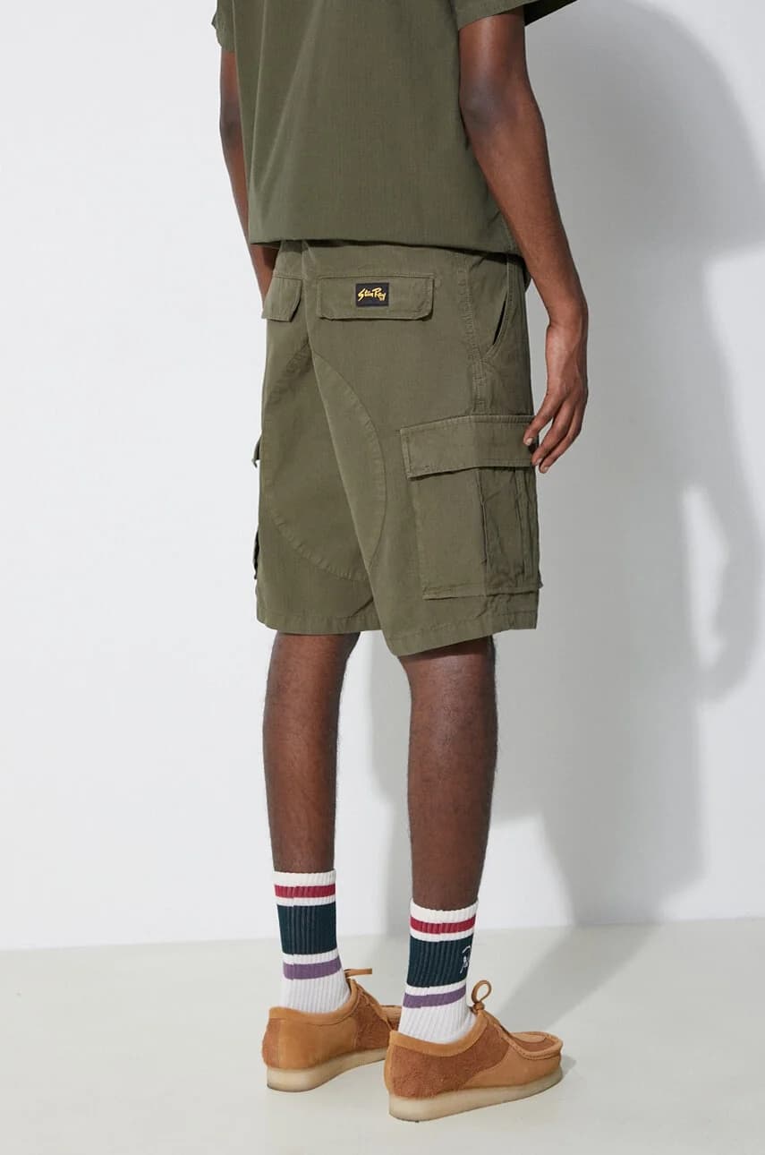 Хлопковые шорты карго - фото 3