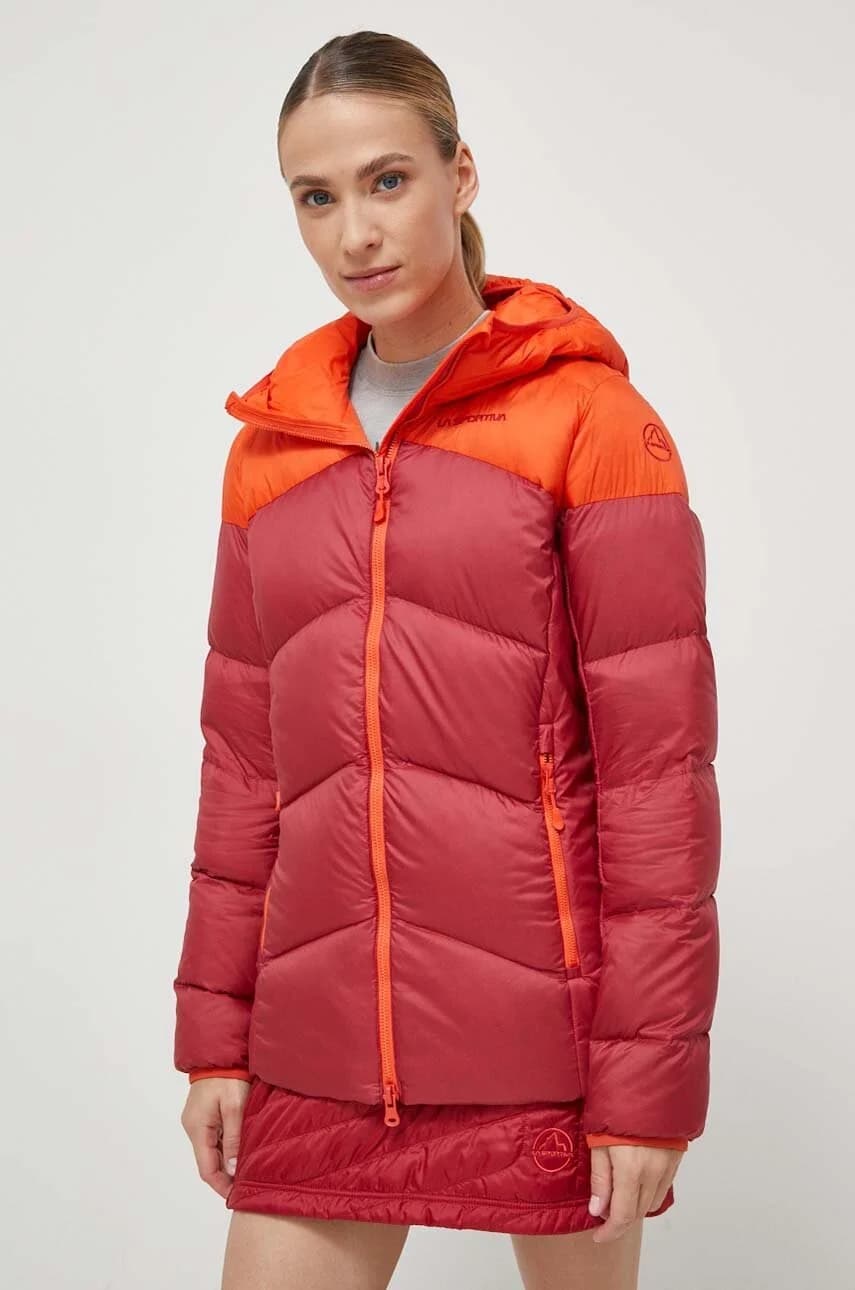 Спортивная куртка на природном пуху