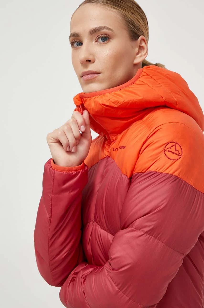 Спортивная куртка на природном пуху - фото 4