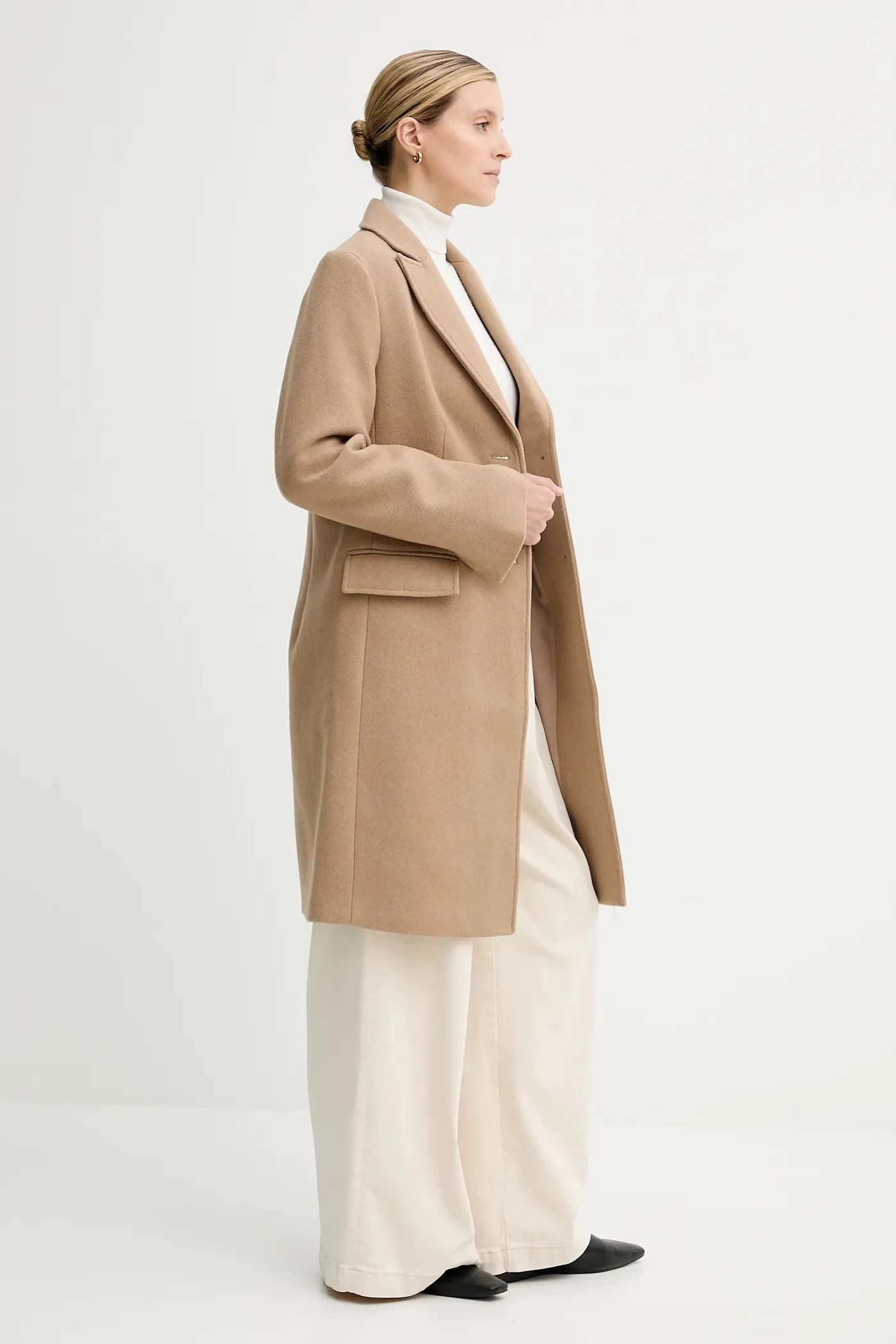 Шерстяное пальто - фото 2