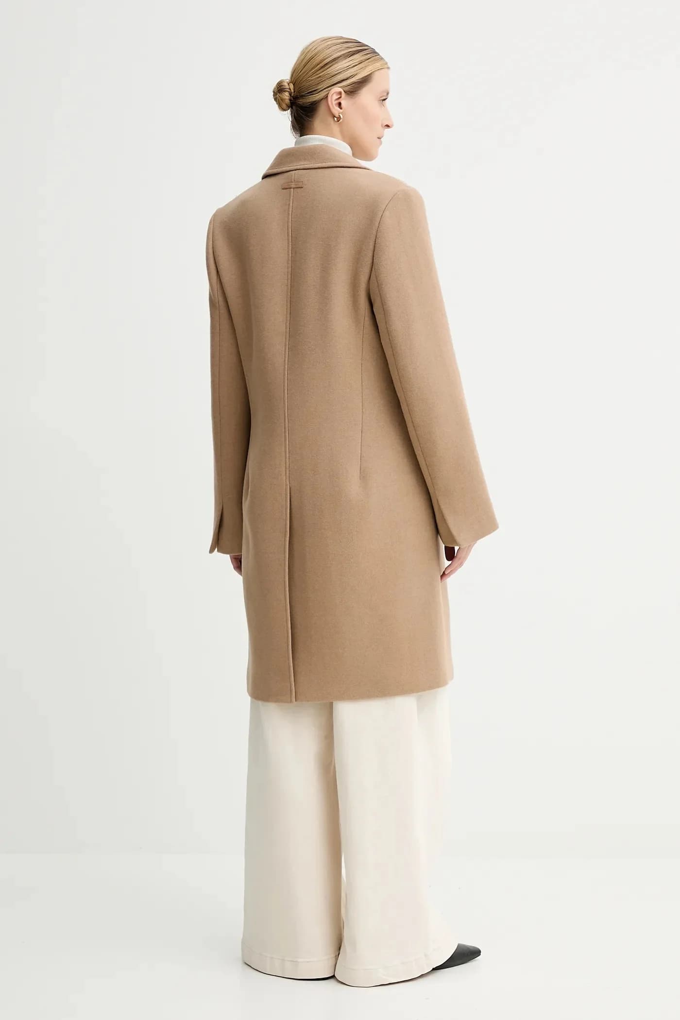 Шерстяное пальто - фото 3