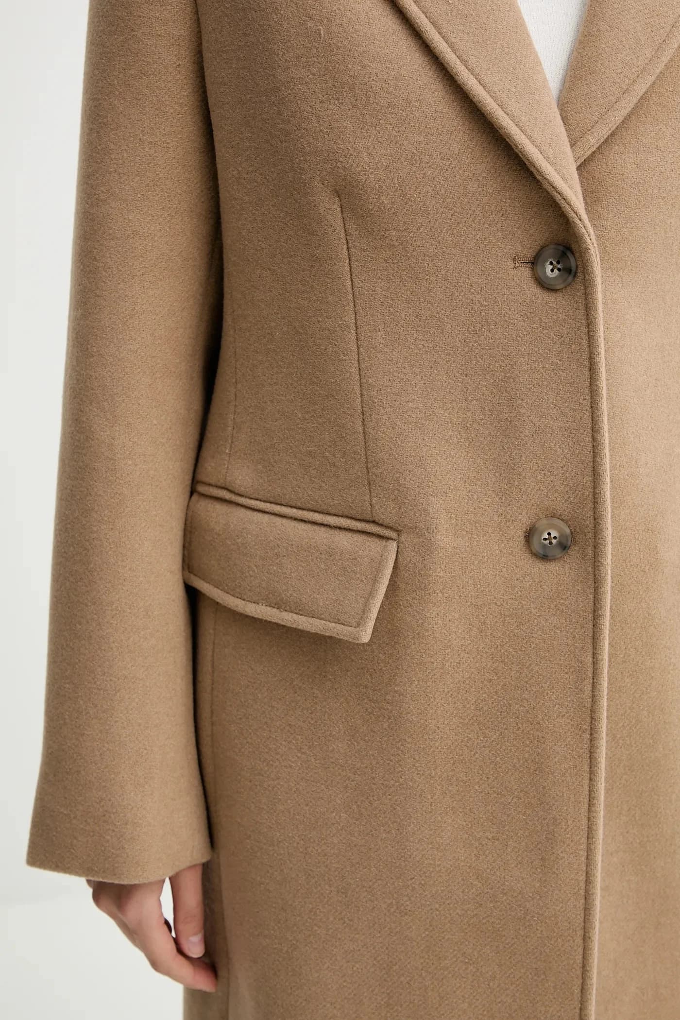 Шерстяное пальто - фото 5