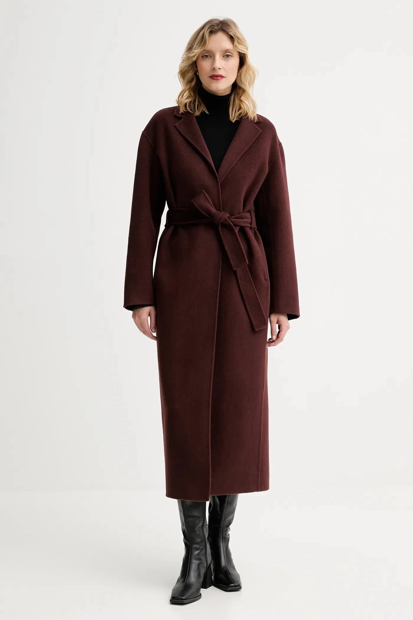 Шерстяное пальто