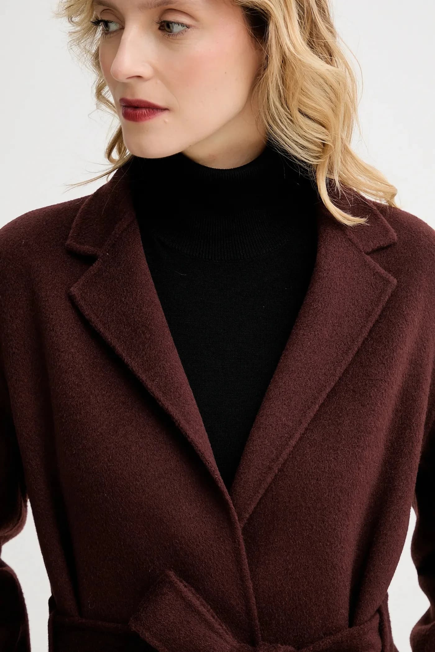 Шерстяное пальто - фото 4