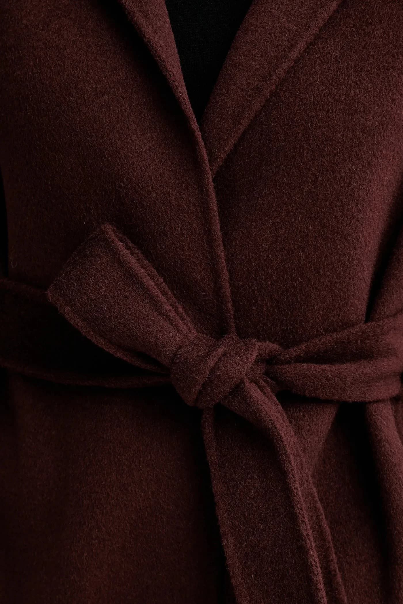 Шерстяное пальто - фото 5