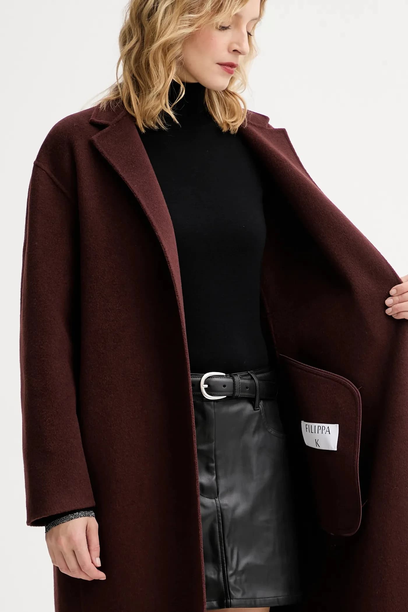 Шерстяное пальто - фото 6