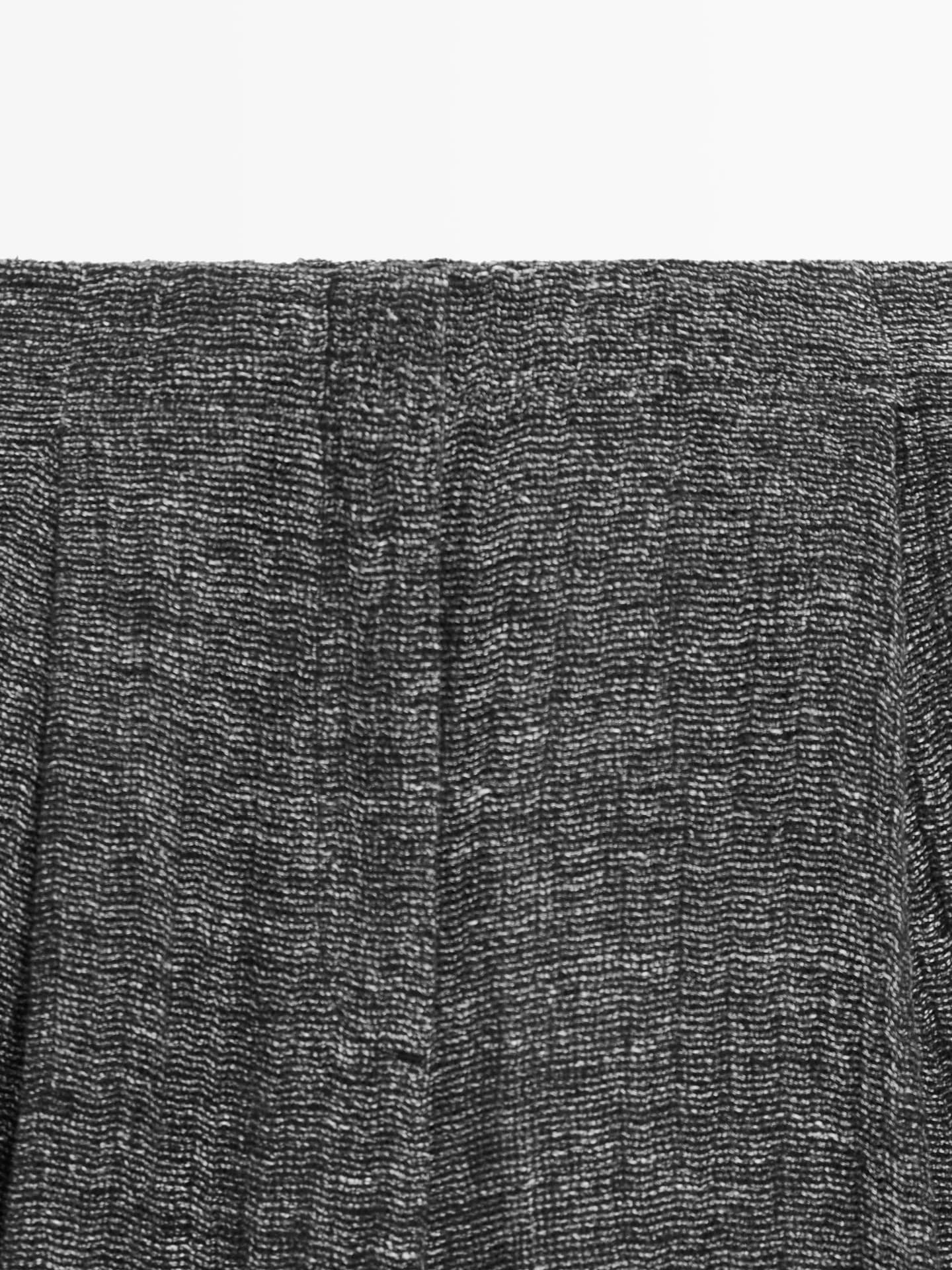 Брюки со складками Total Look, меланжевый лен