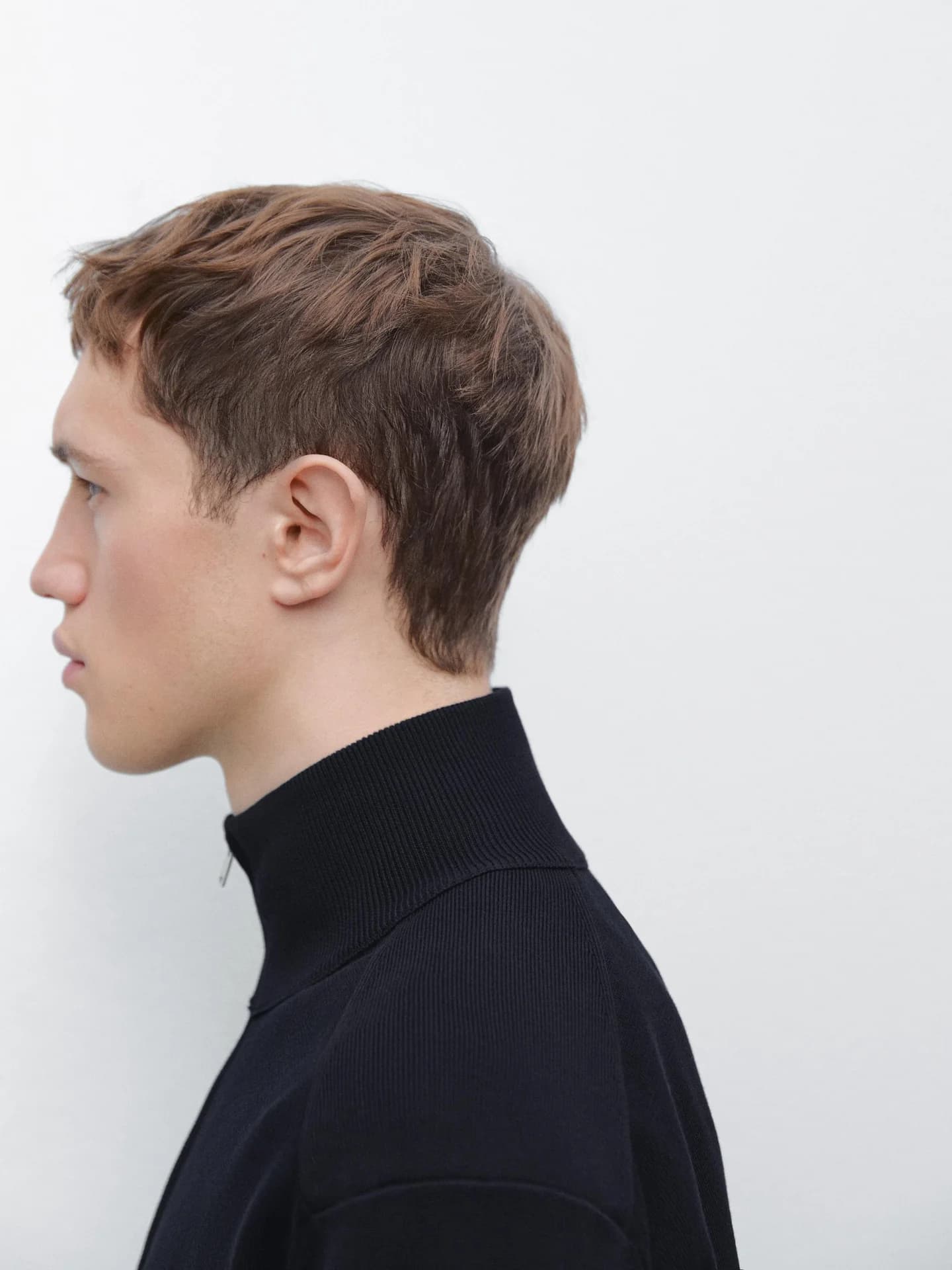 Кардиган хлопковой вязки с застежкой-молнией - фото 3