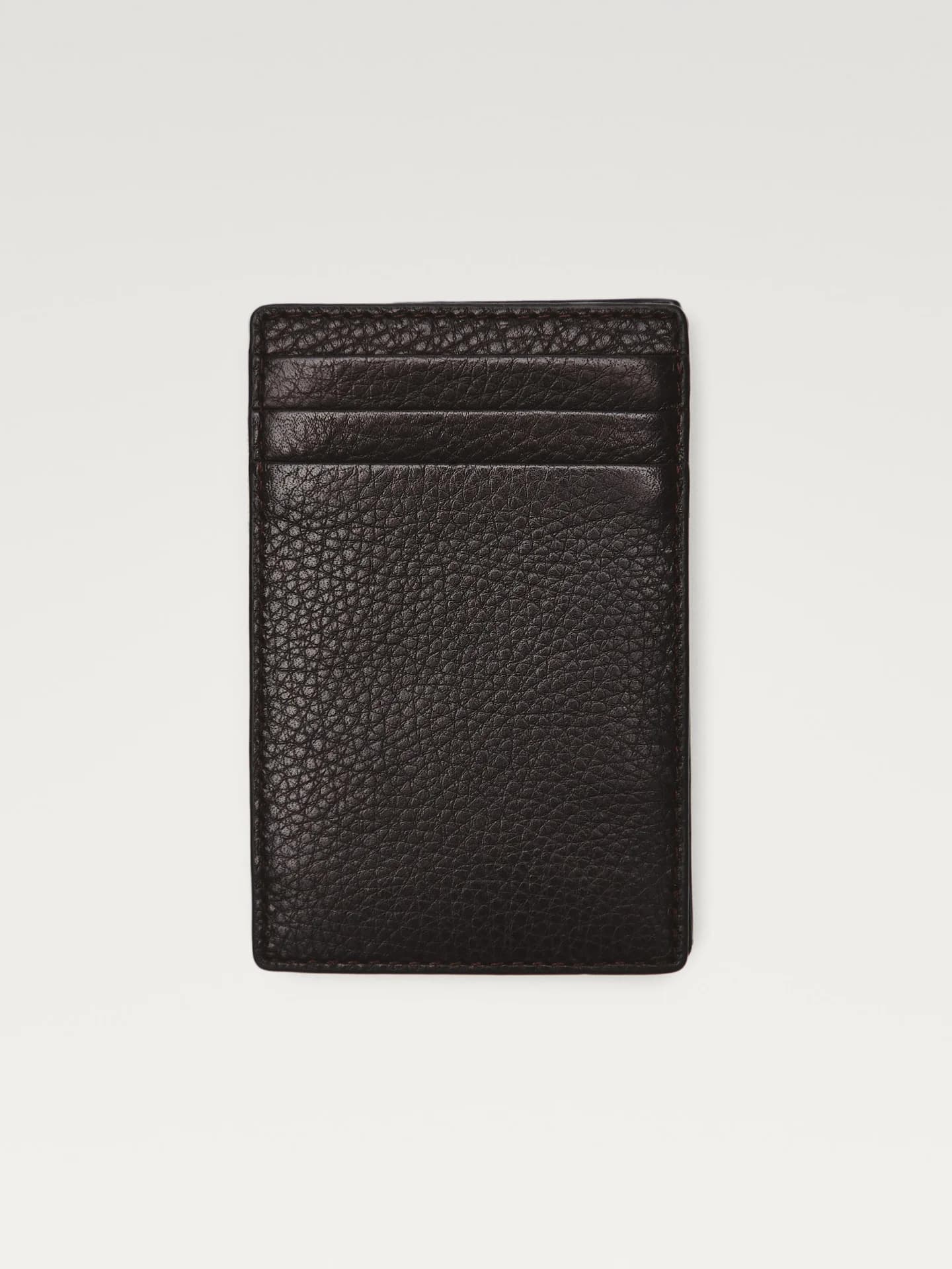 Вертикальный «волшебный» кошелек из кожи наппа - фото 6