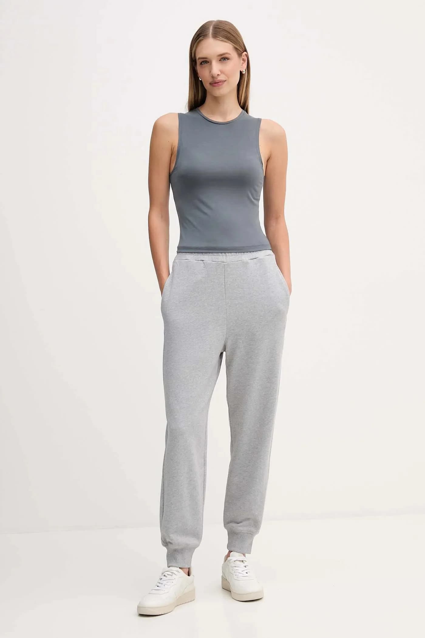 Хлопковые спортивные штаны - фото 2