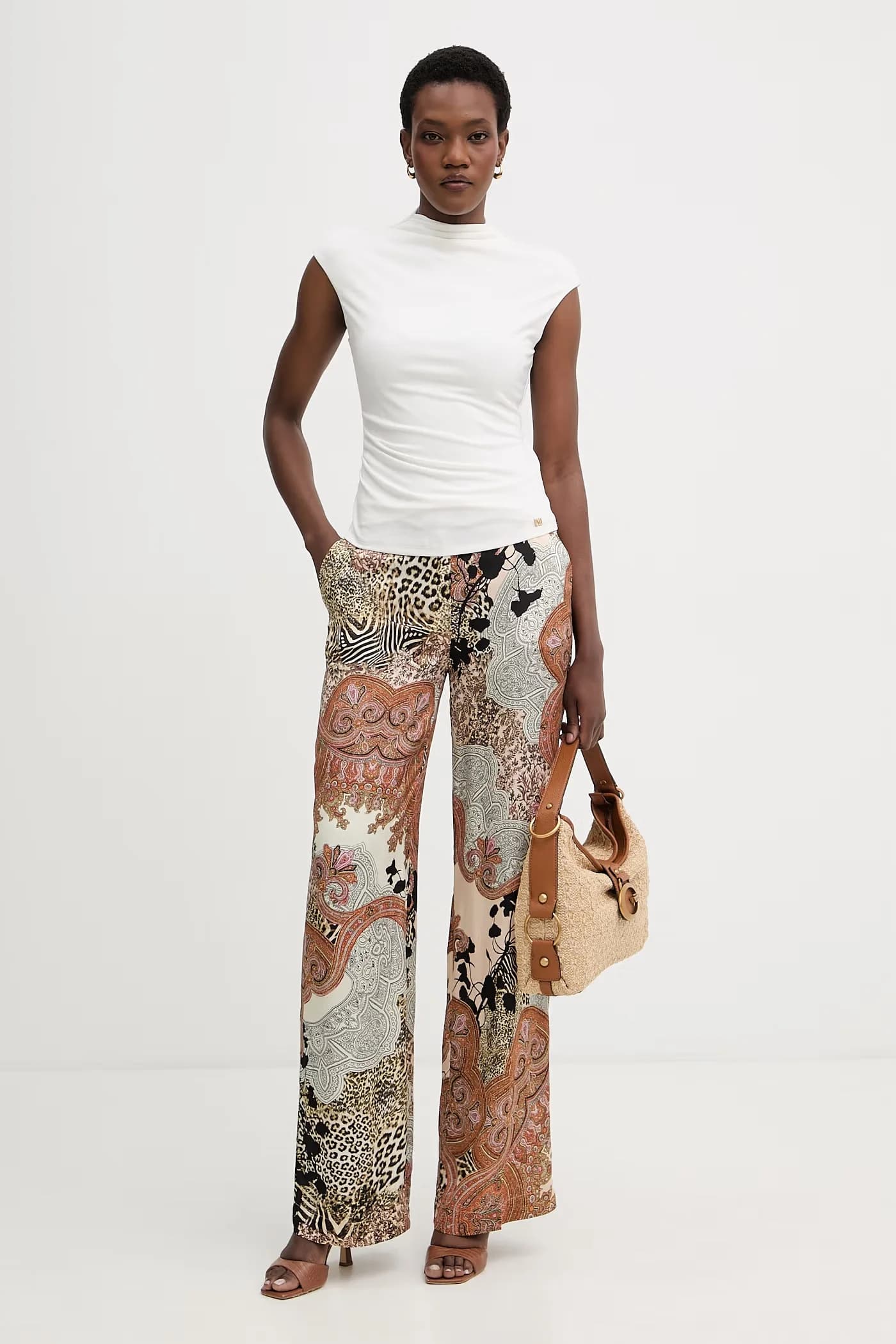 GISELLE женские брюки из вискозы - фото 2