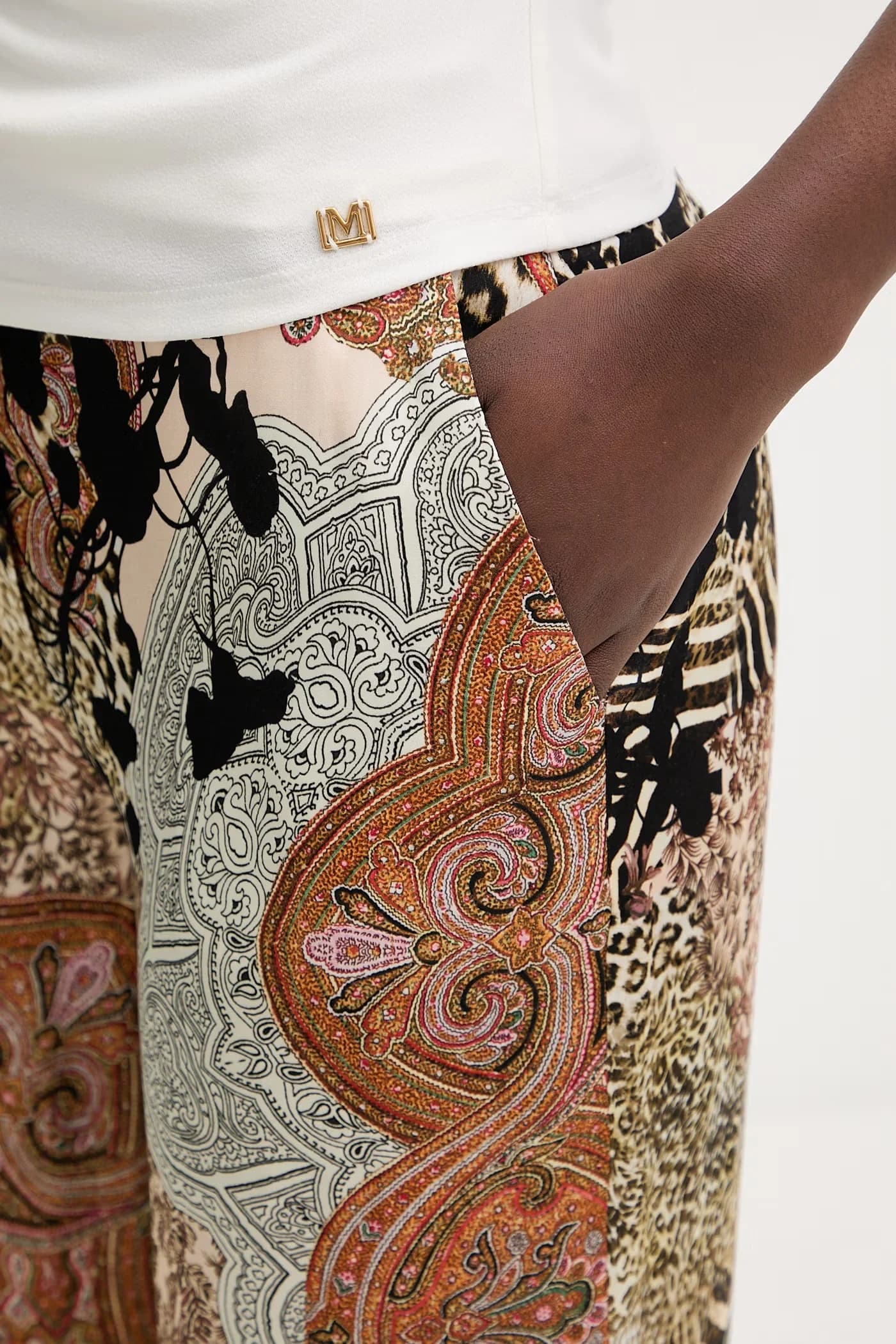 GISELLE женские брюки из вискозы - фото 4