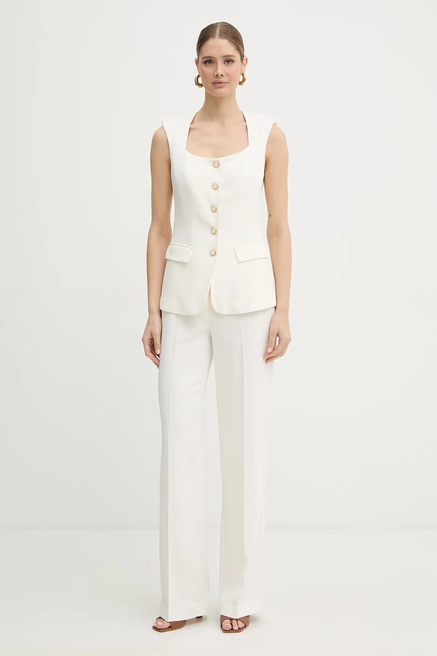 GRETHA женские брюки из вискозы. - фото 2