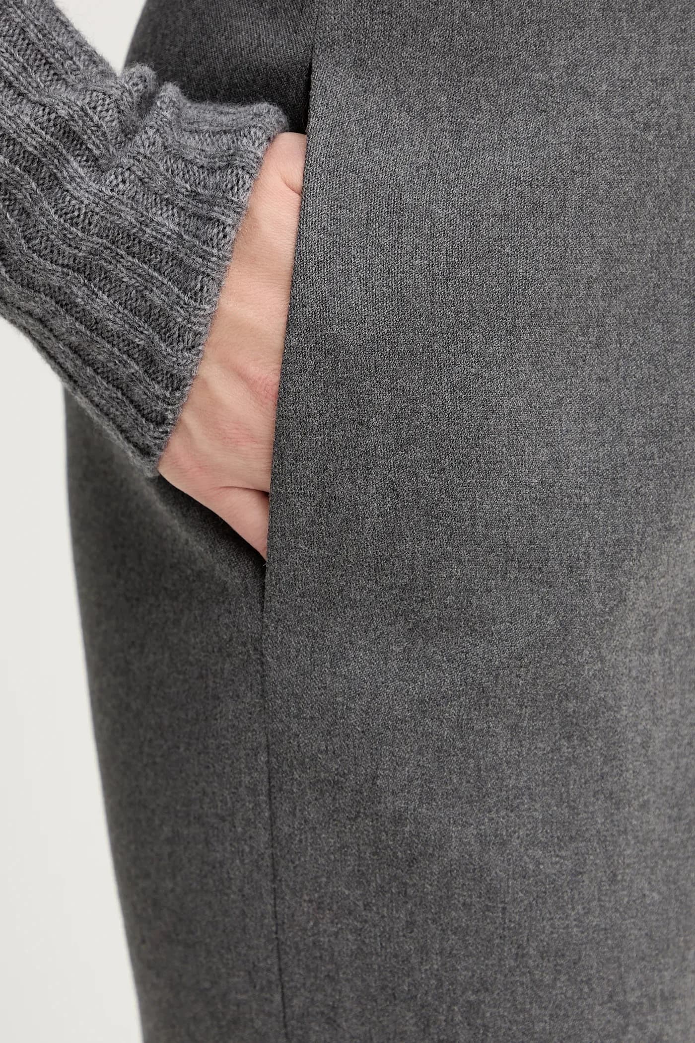 Юбка из шерсти - фото 4