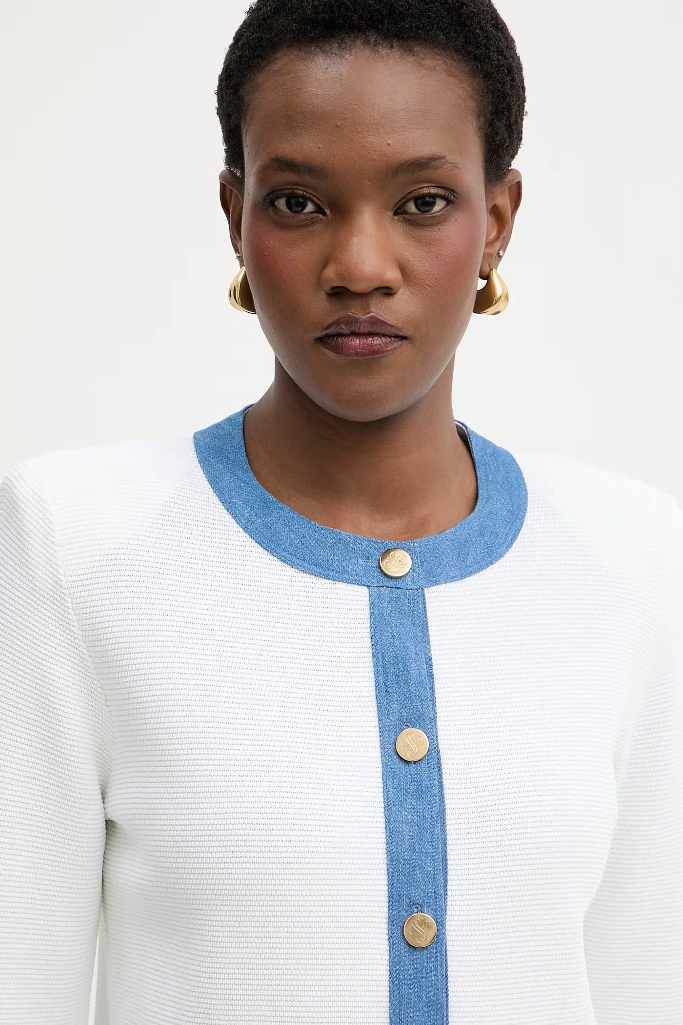 Женский вискозный кардиган Capotreno - фото 4