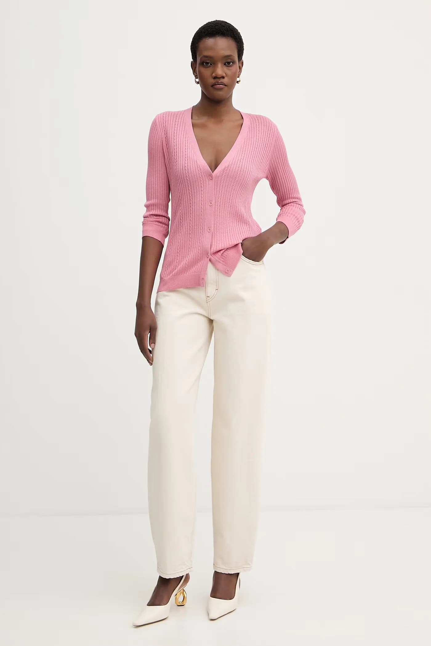 Женский кардиган из вискозы - фото 2