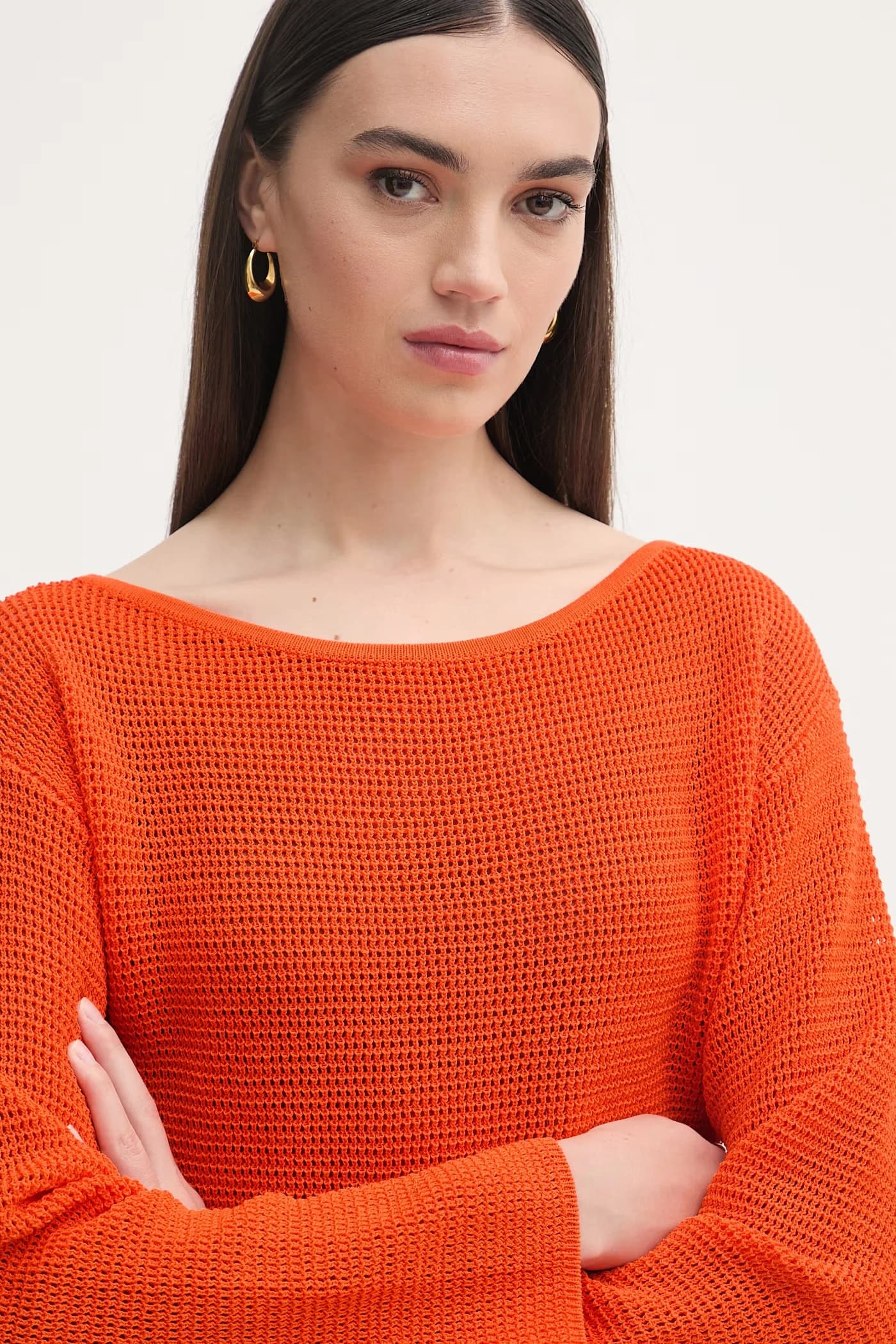 Женский хлопковый свитер - фото 4