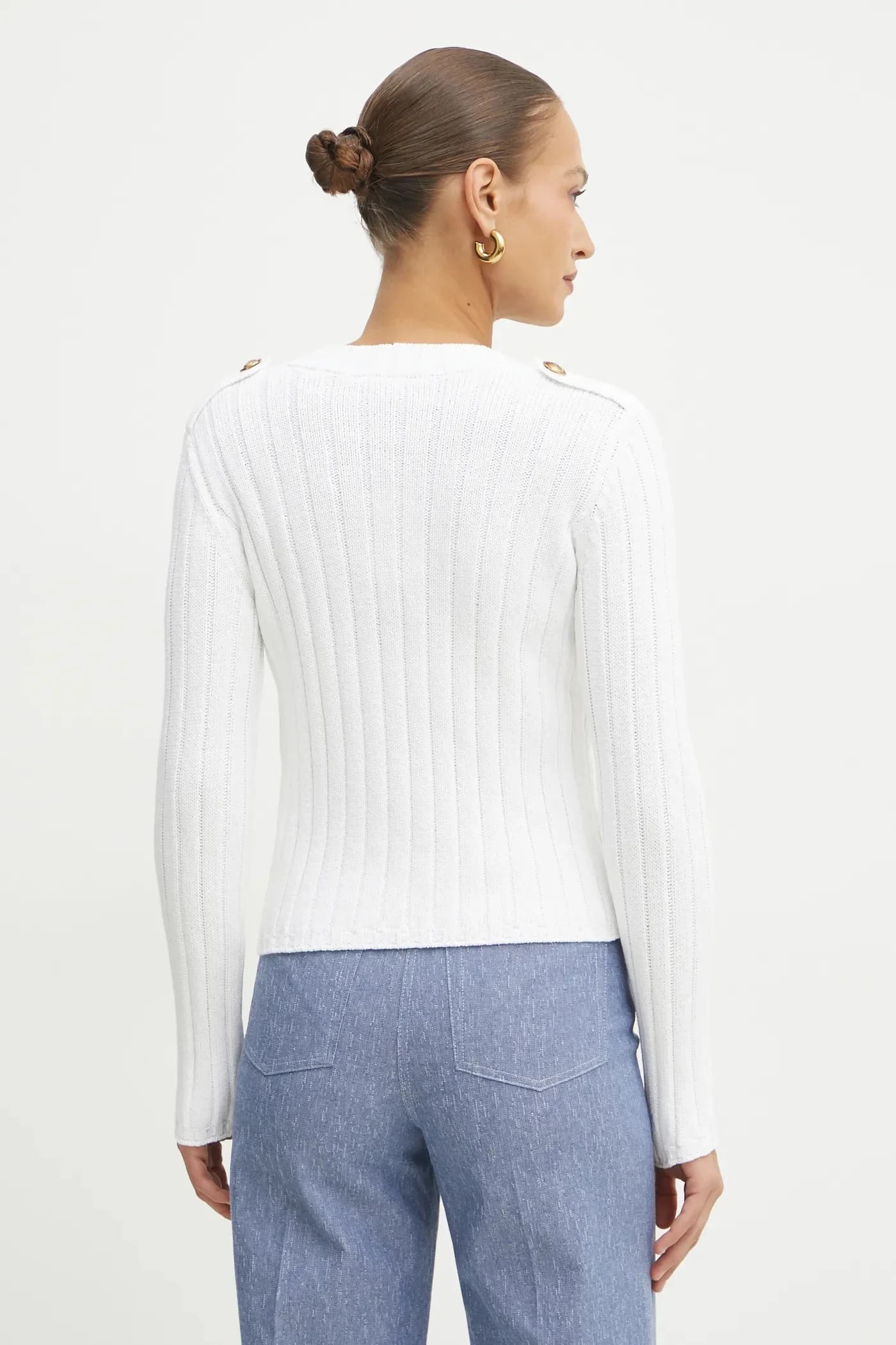 Хлопковый свитер - фото 3