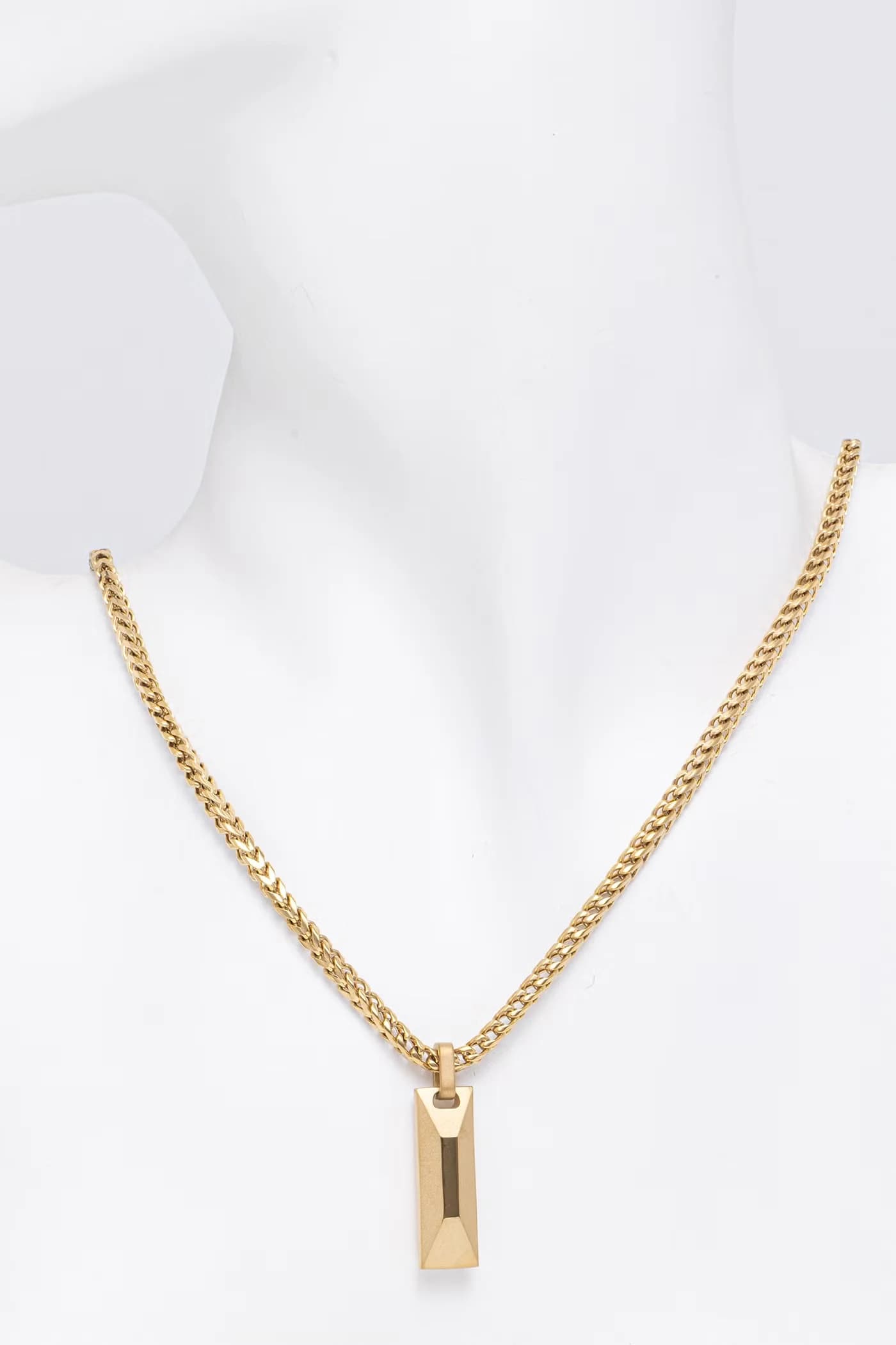 TRUE SPIRIT мужское колье из нержавеющей стали с кулоном - фото 3