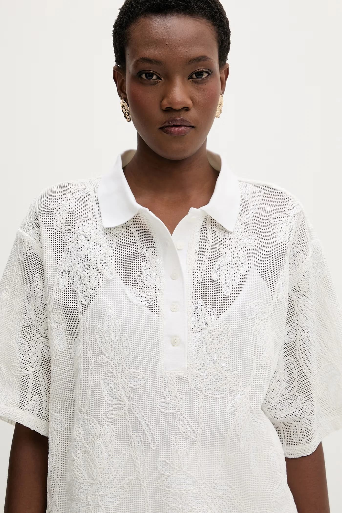 Женское хлопковое поло - фото 4