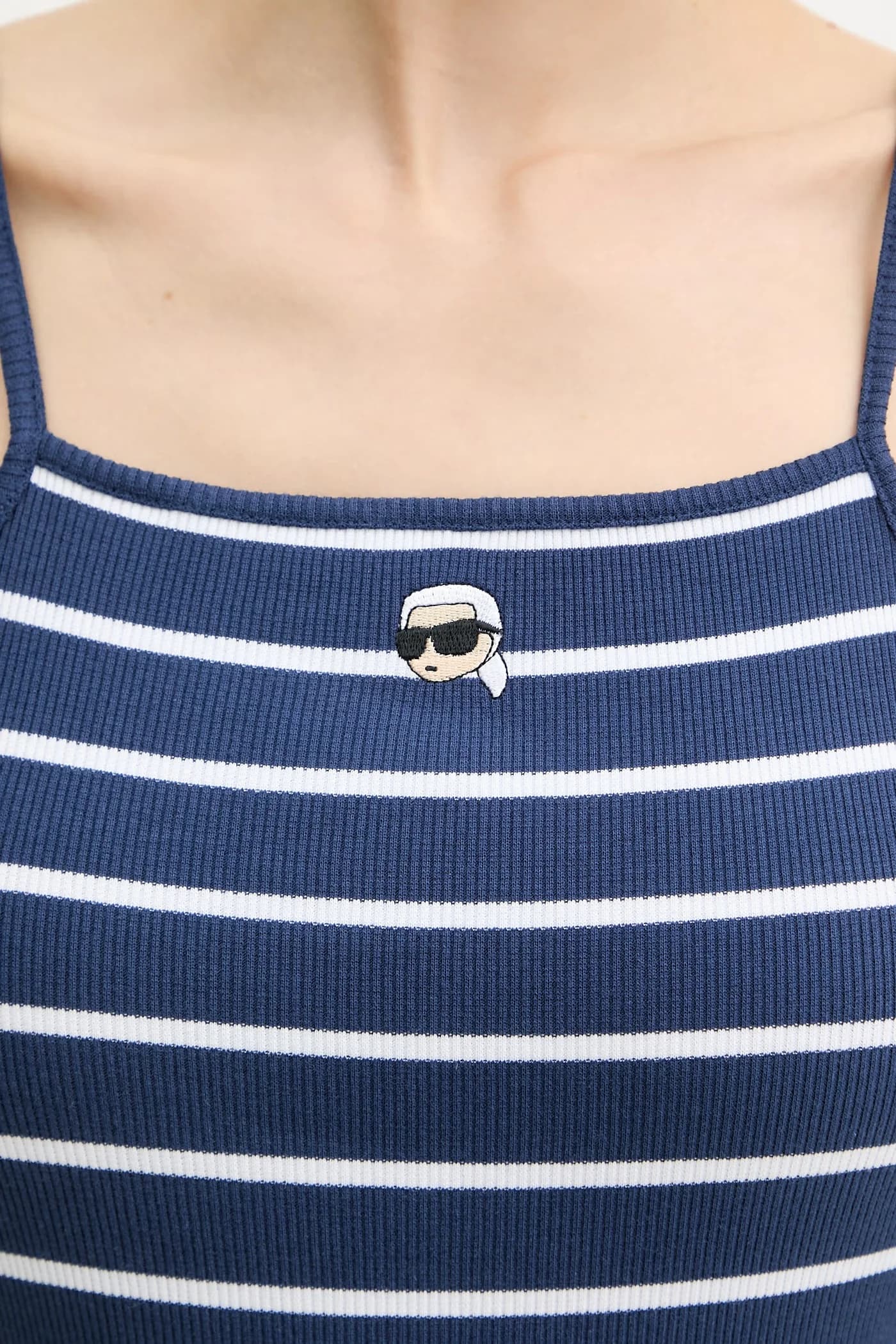 Женский топ из хлопка с эластаном IKON - фото 5