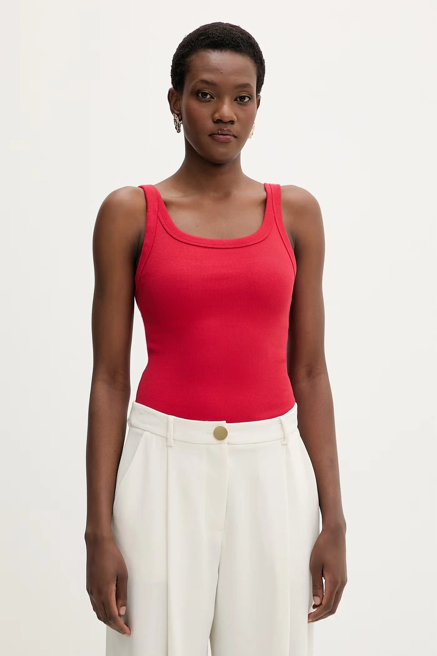 Женский топ ESSENTIAL RIBBED TANK