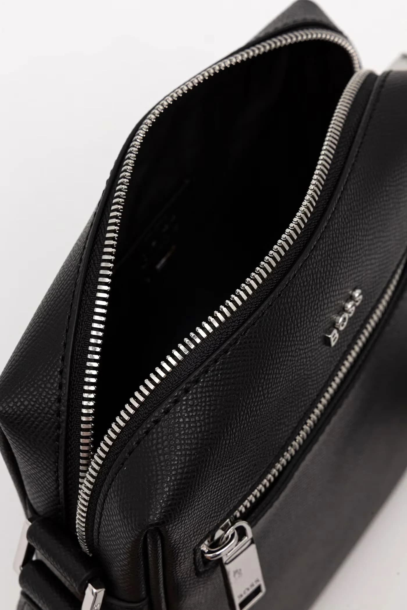 Мужская кожаная сумка через плечо - фото 5