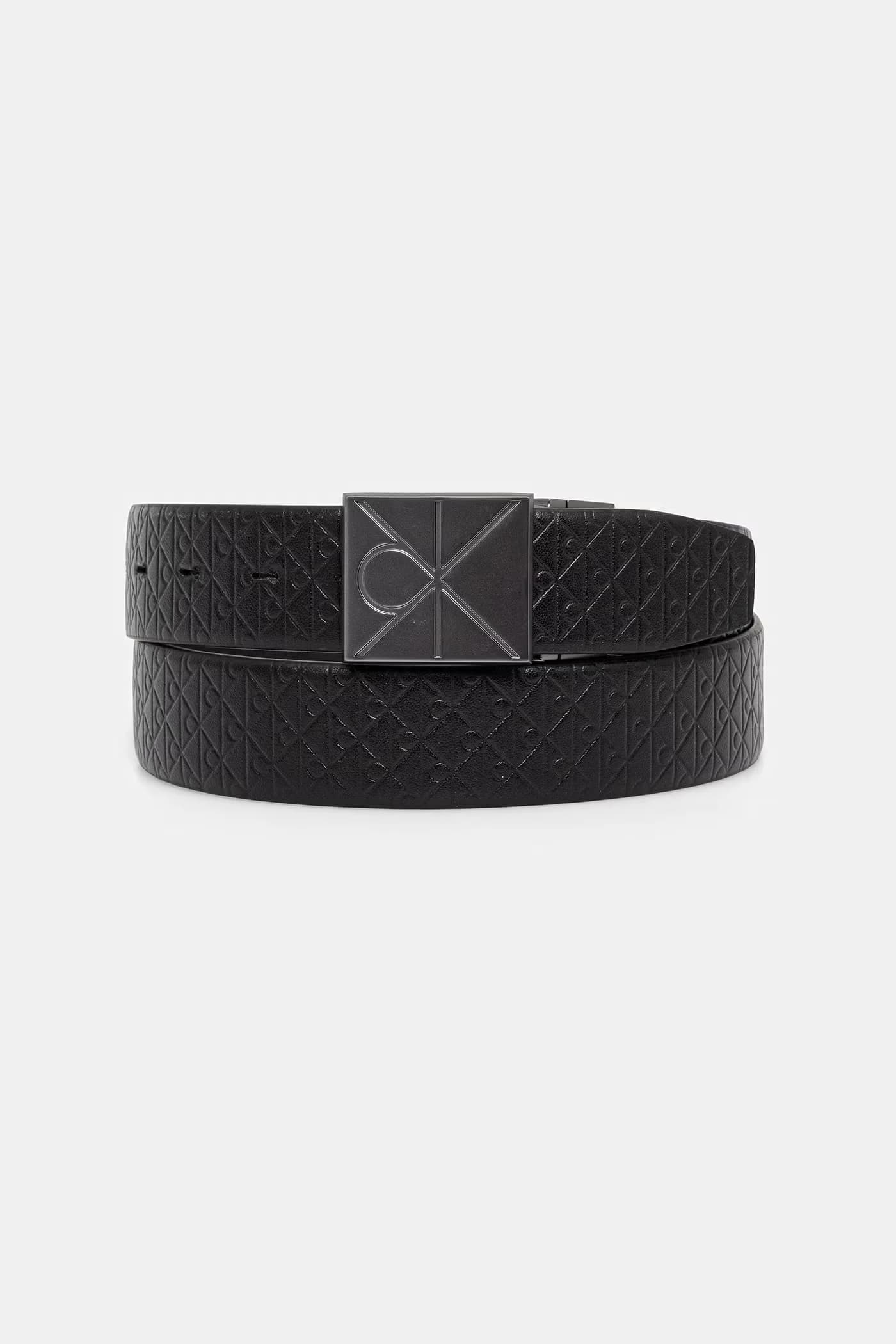 Мужской двусторонний кожаный ремень