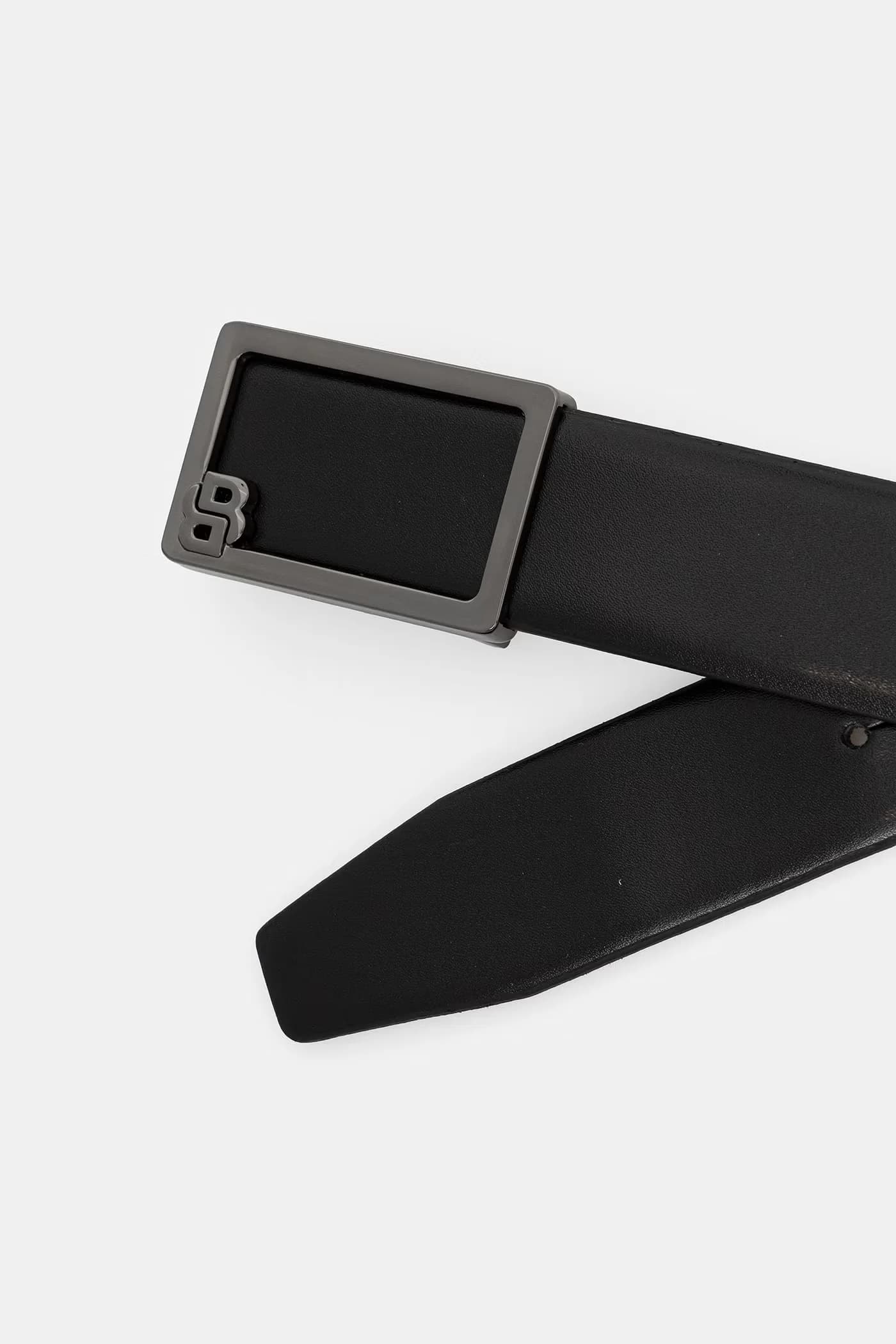 Мужской кожаный ремень - фото 2