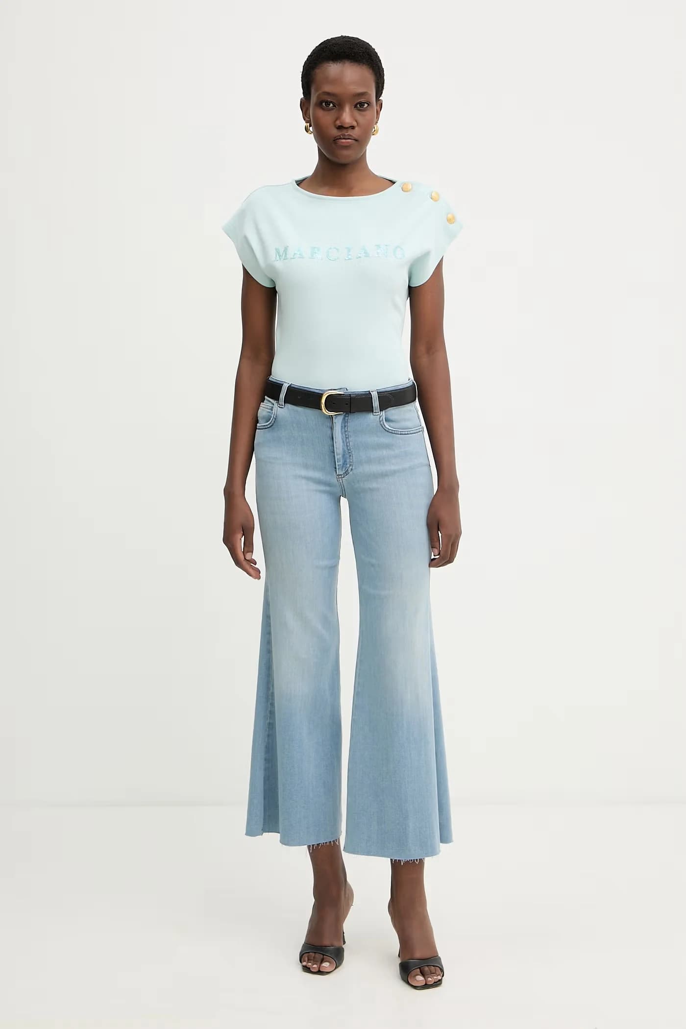 LYRIS женская хлопковая футболка - фото 2