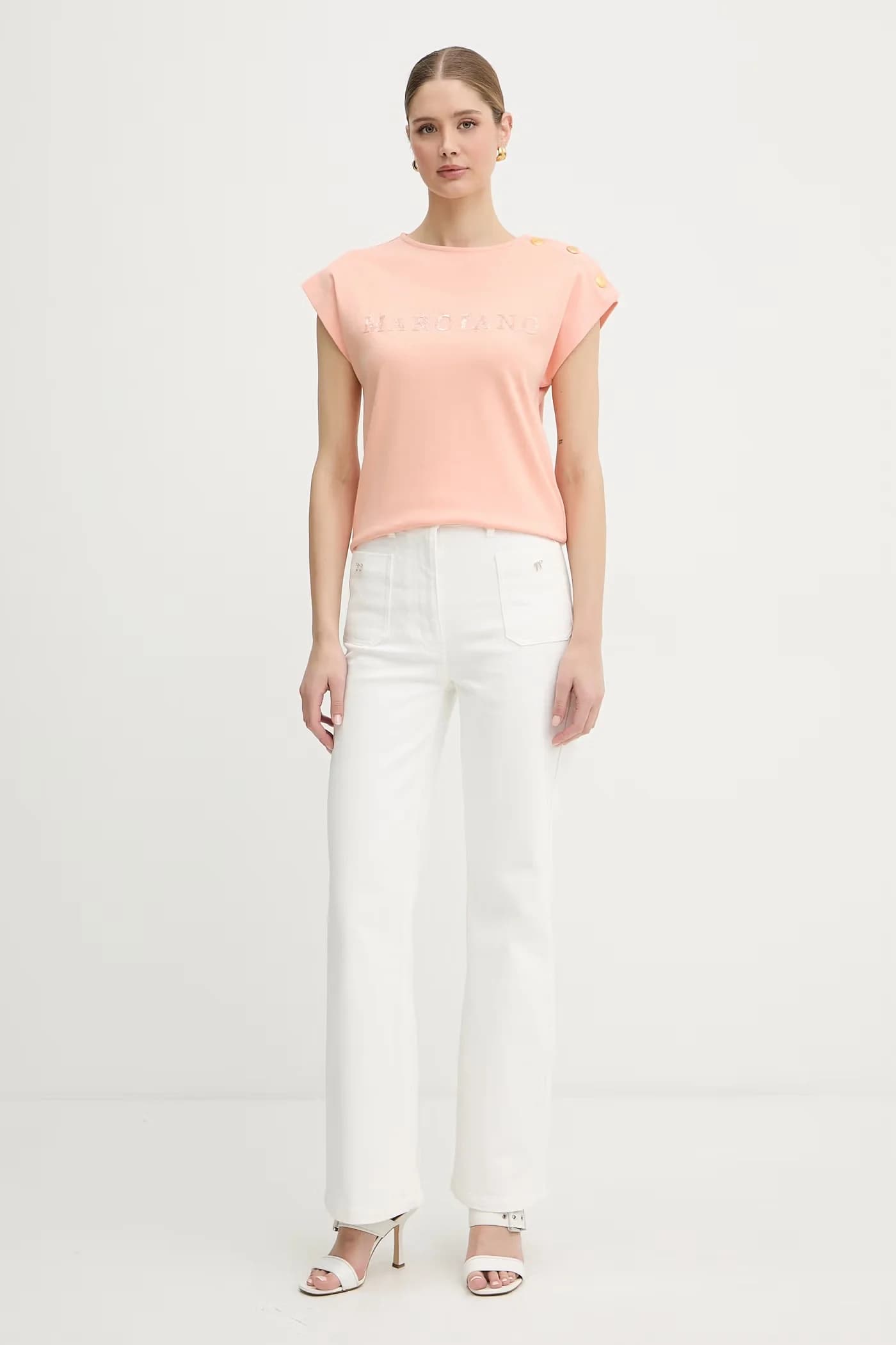 LYRIS женская хлопковая футболка - фото 2