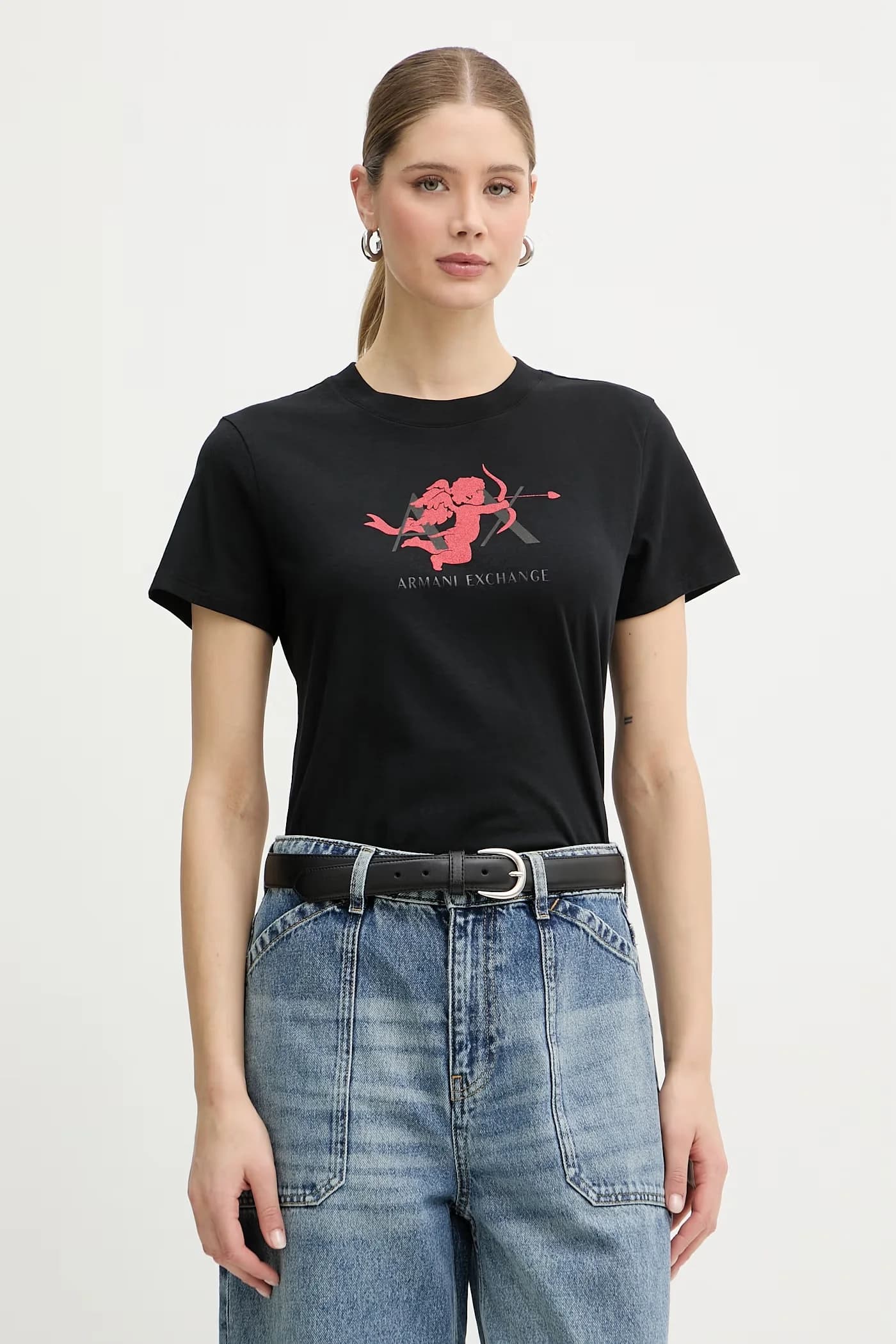 Женская хлопковая футболка