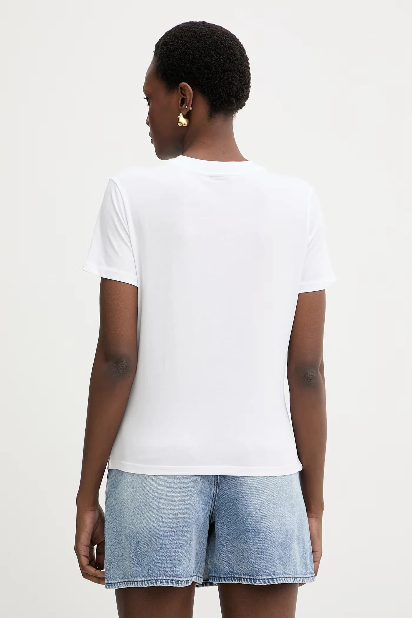 Женская хлопковая футболка - фото 3