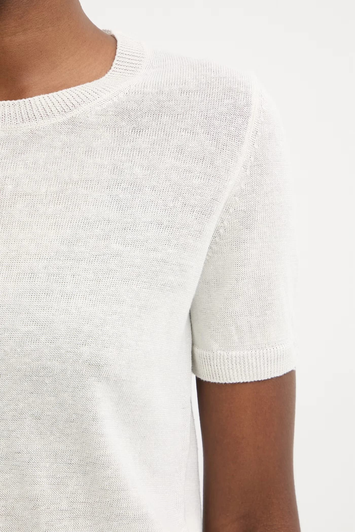 PANCONE женская льняная футболка - фото 5