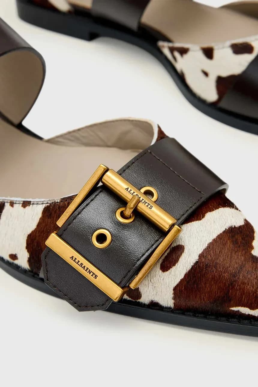 Кожаные балетки Sutton Shoe - фото 4