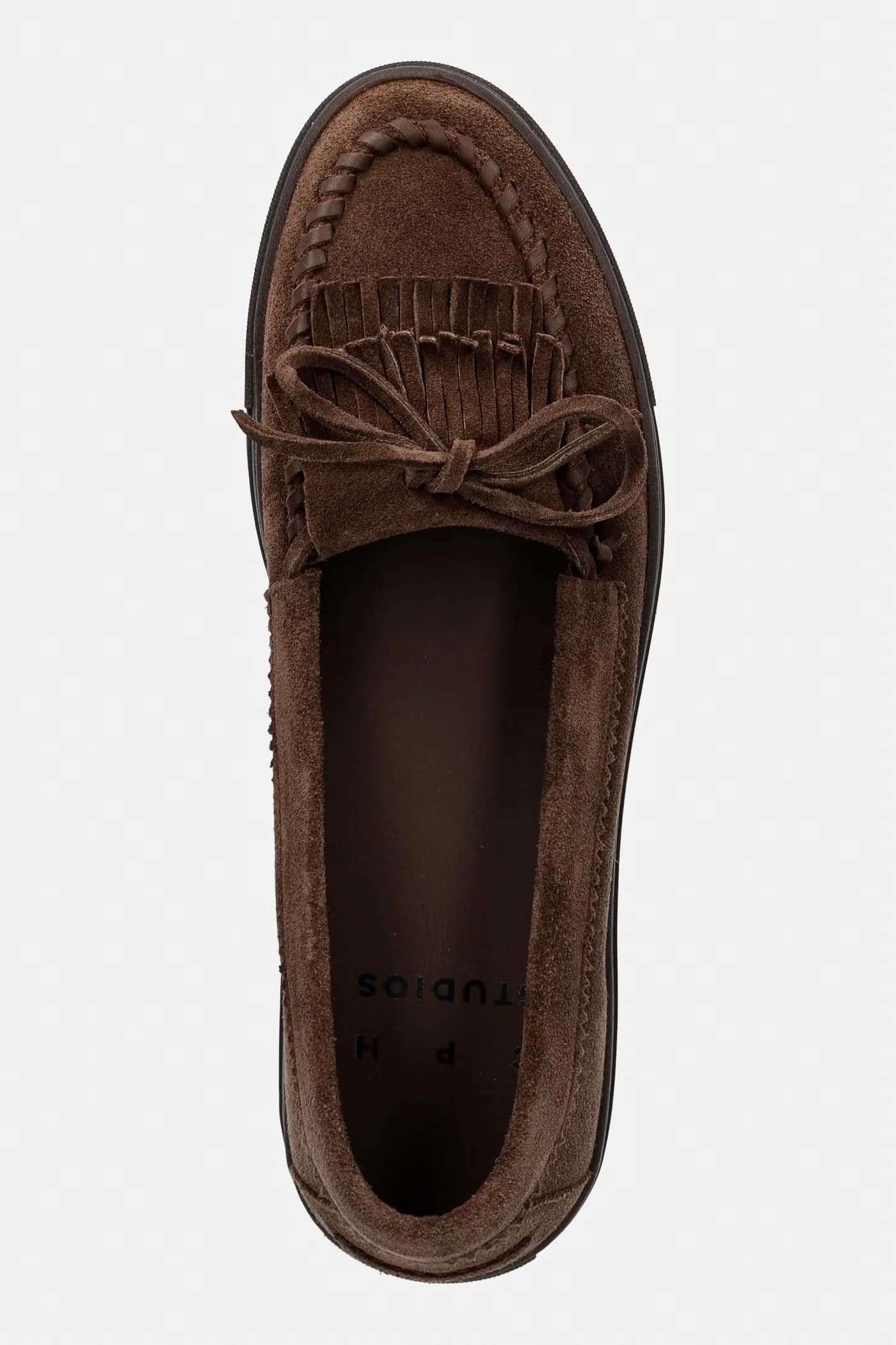 Женские замшевые мокасины - фото 4