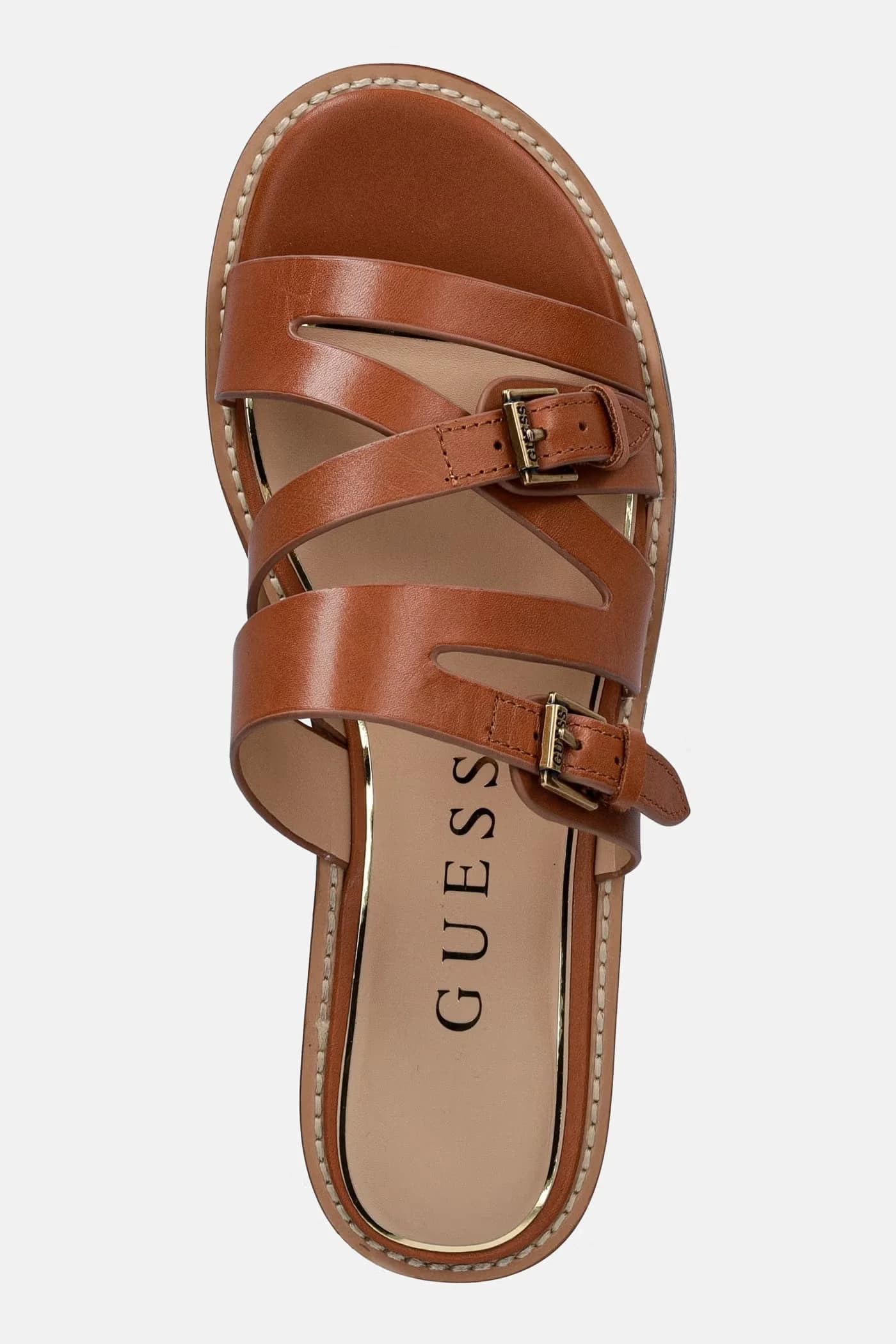 Женские кожаные шлепанцы GREYDEN - фото 4