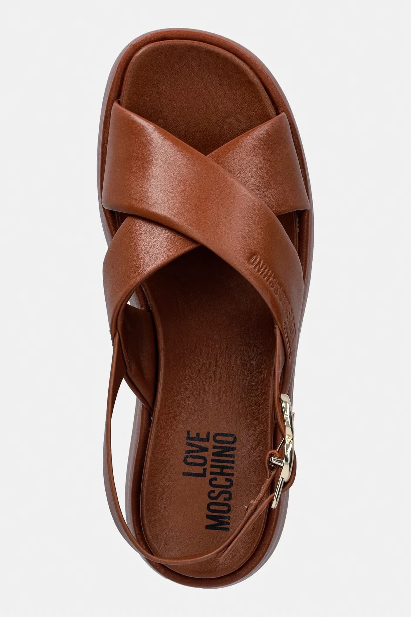 Женские кожаные сандалии - фото 4