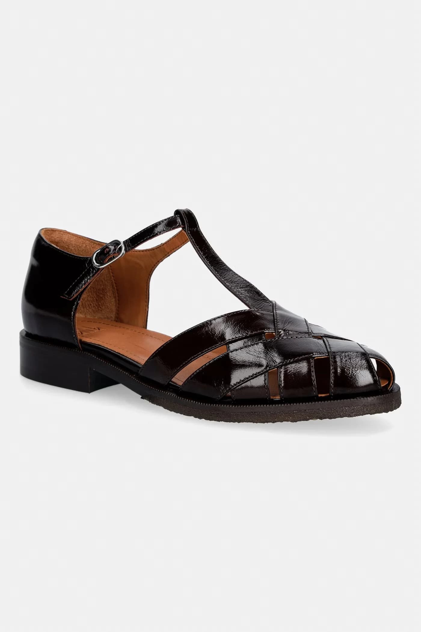 Женские кожаные сандалии