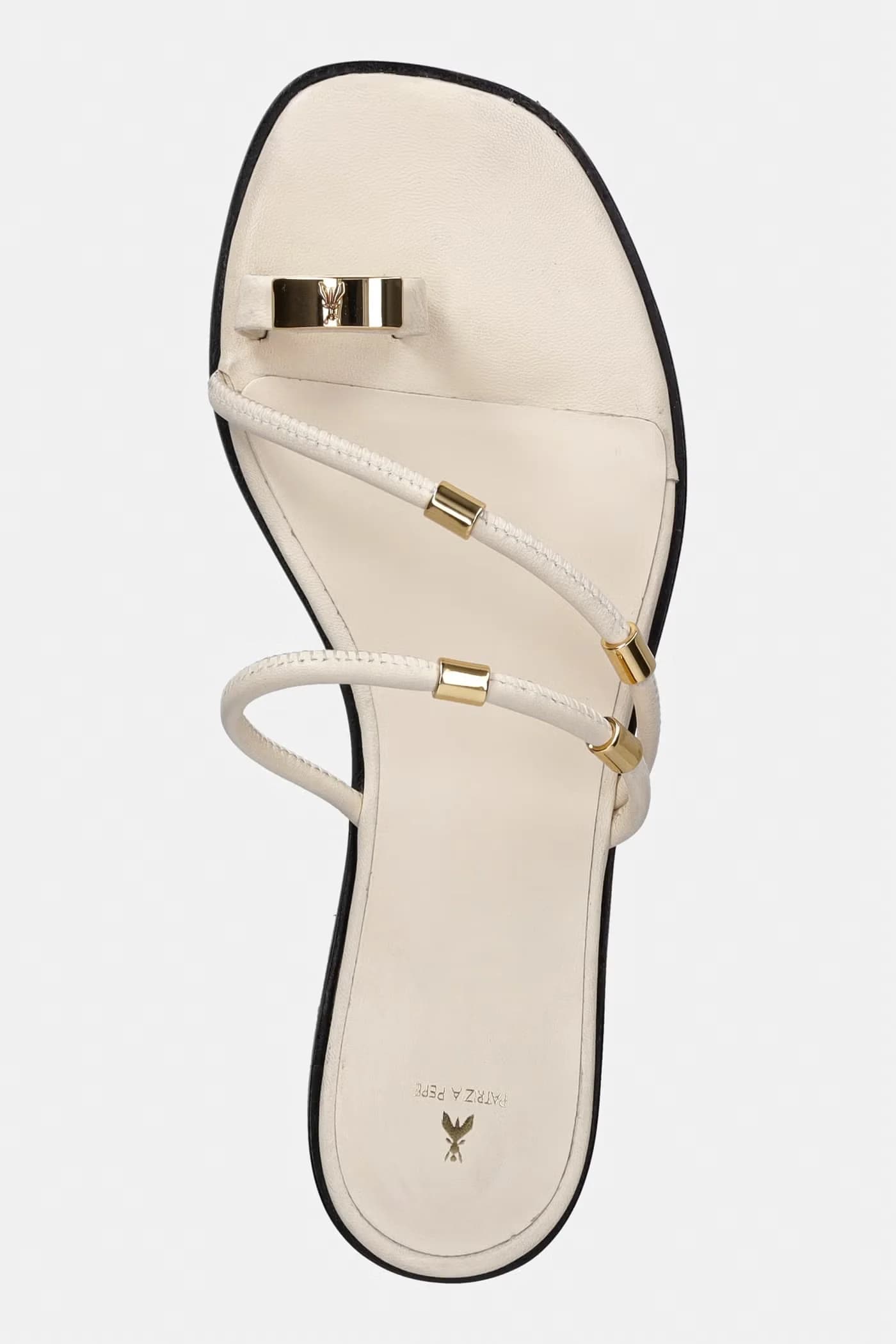 Женские кожаные шлепанцы - фото 4