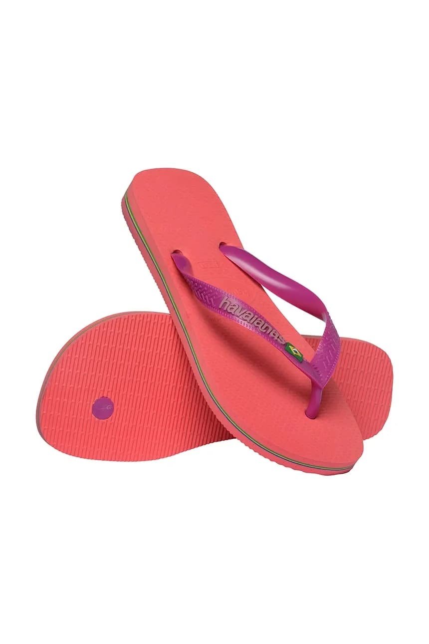 Женские шлепанцы с логотипом BRASIL LOGO - фото 4